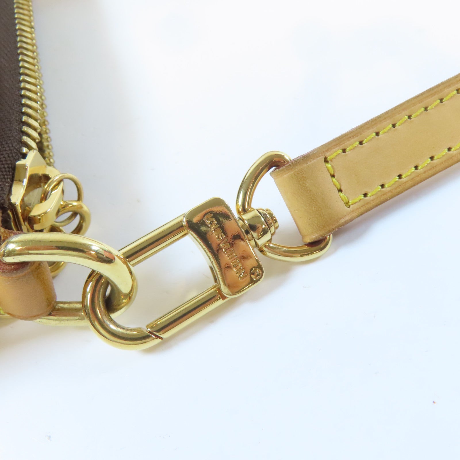 LOUIS VUITTON 【激減優惠】Monogram Palermo GM 2 Way Shoulder金扣手挽肩背兩用袋啡色