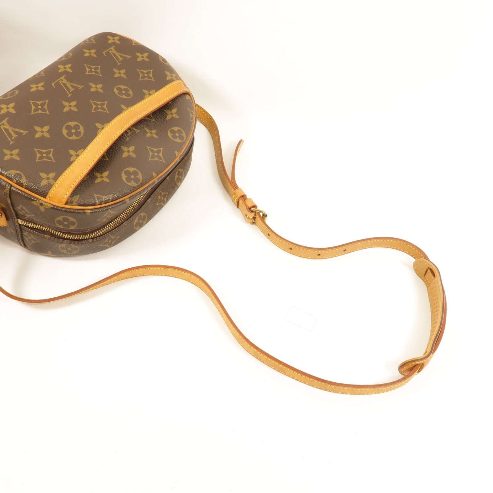 LOUIS VUITTON Monogram Blois金扣肩背袋棕色