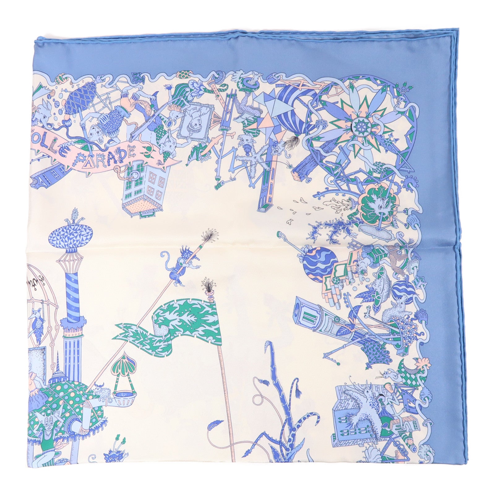 HERMES 絲質Scarf 90x90絲巾