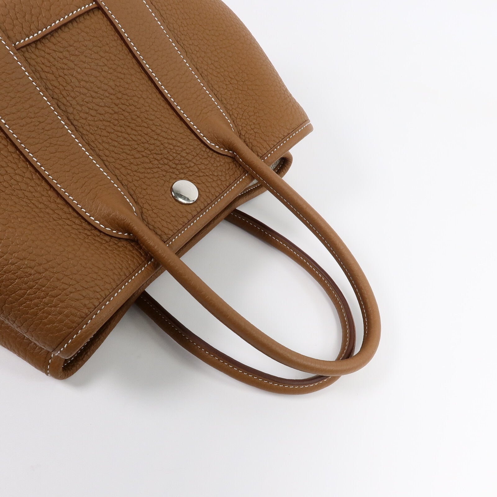 HERMES Negonda皮革Mini Garden Party手挽袋