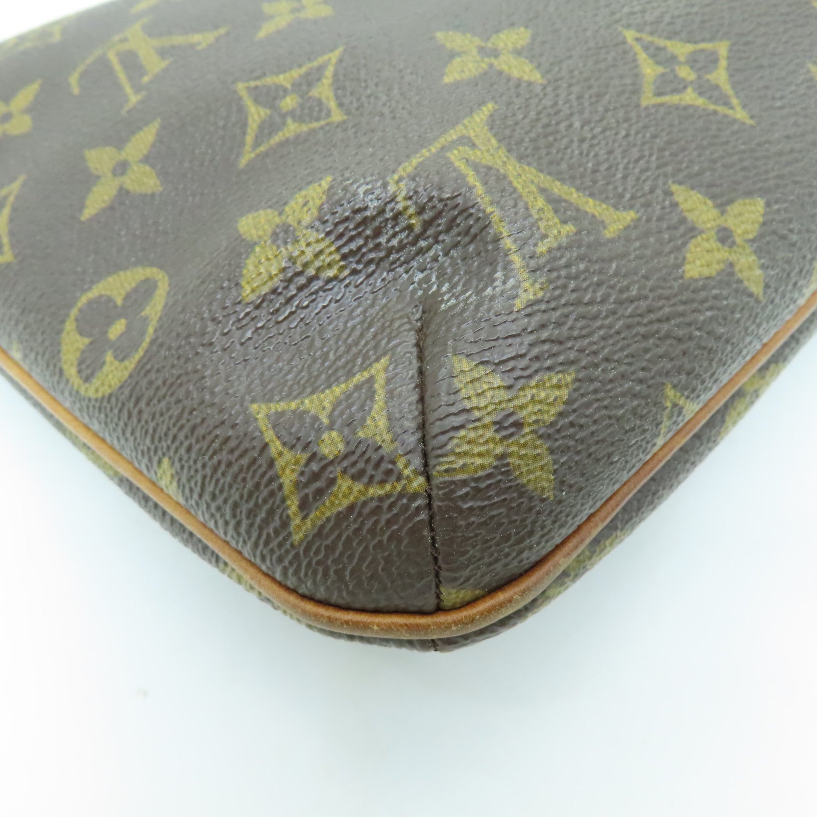 LOUIS VUITTON 【激減優惠】Monogram Musette Tango金扣肩背袋棕色