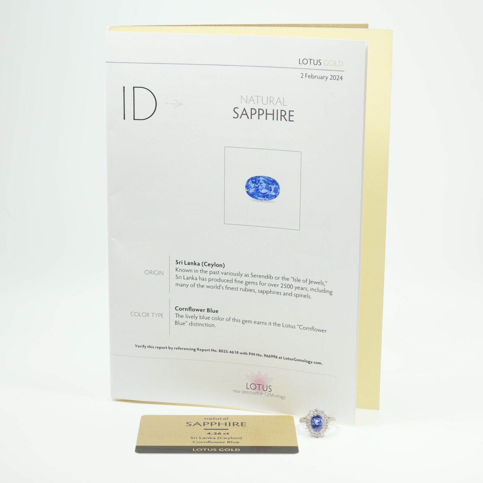 JEWELRY PT900鉑金Sapphire Diamond Ring藍寶石/鑽石戒指