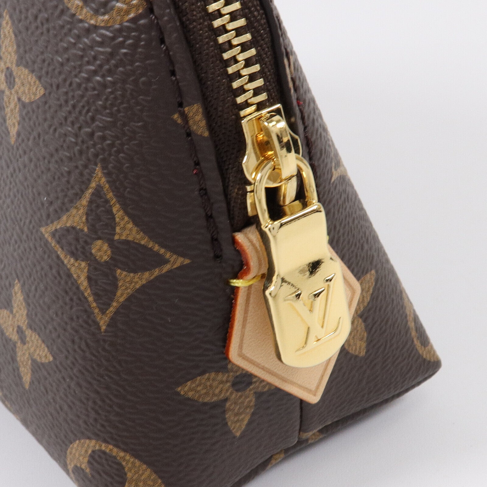LOUIS VUITTON Monogram LV X TM Cosmetic Pouch PM金扣化妝包