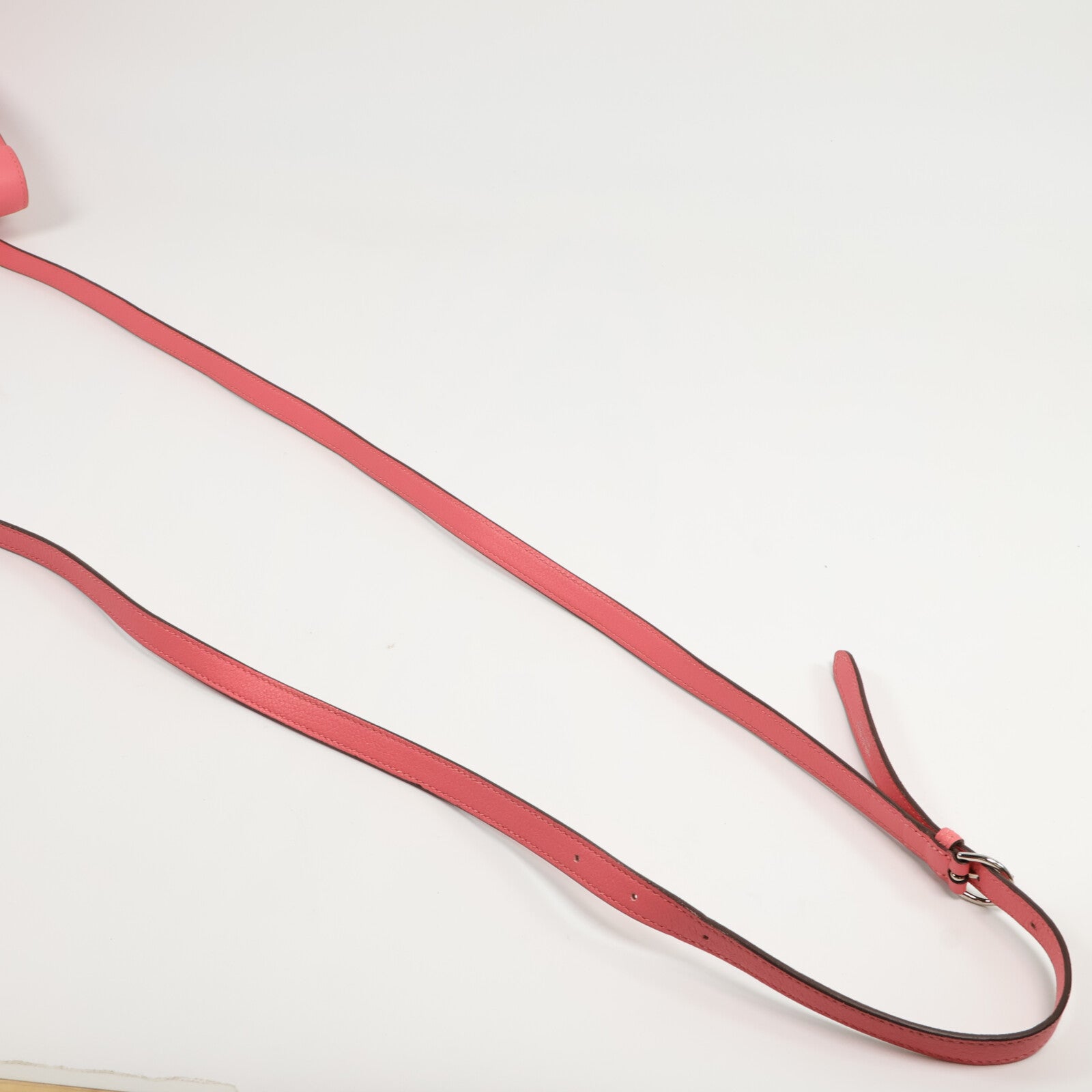 HERMES Evercolor皮革Kelly Danse肩背袋Rose Azalee