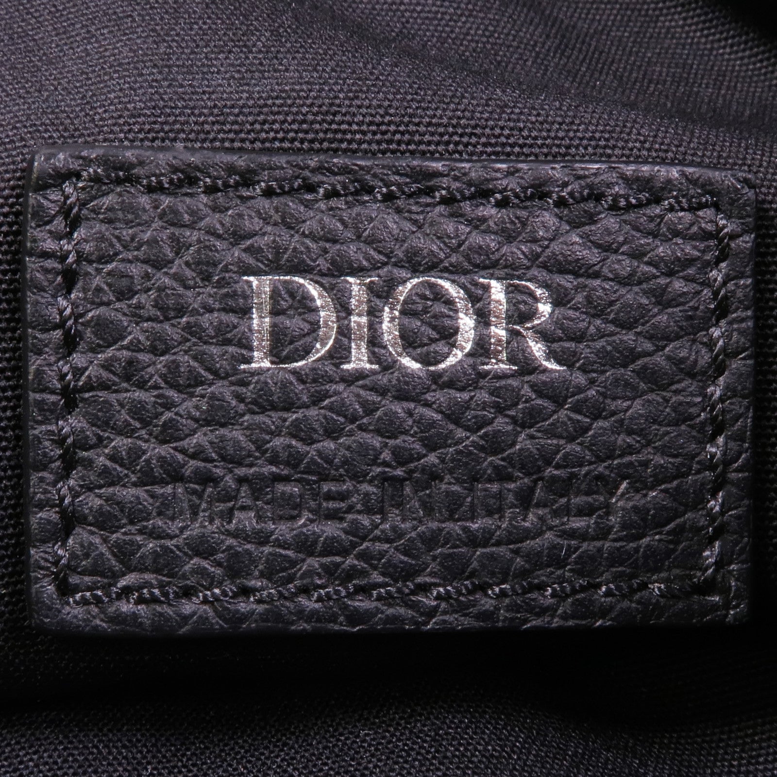 Dior 帆布Saddle Oblique肩背袋