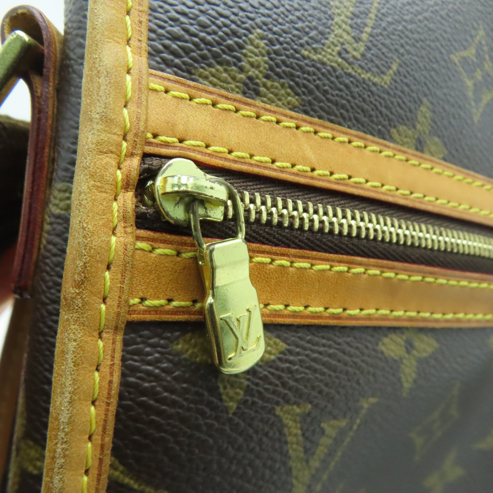 LOUIS VUITTON Monogram Messenger Bosphore PM金扣肩背袋啡色