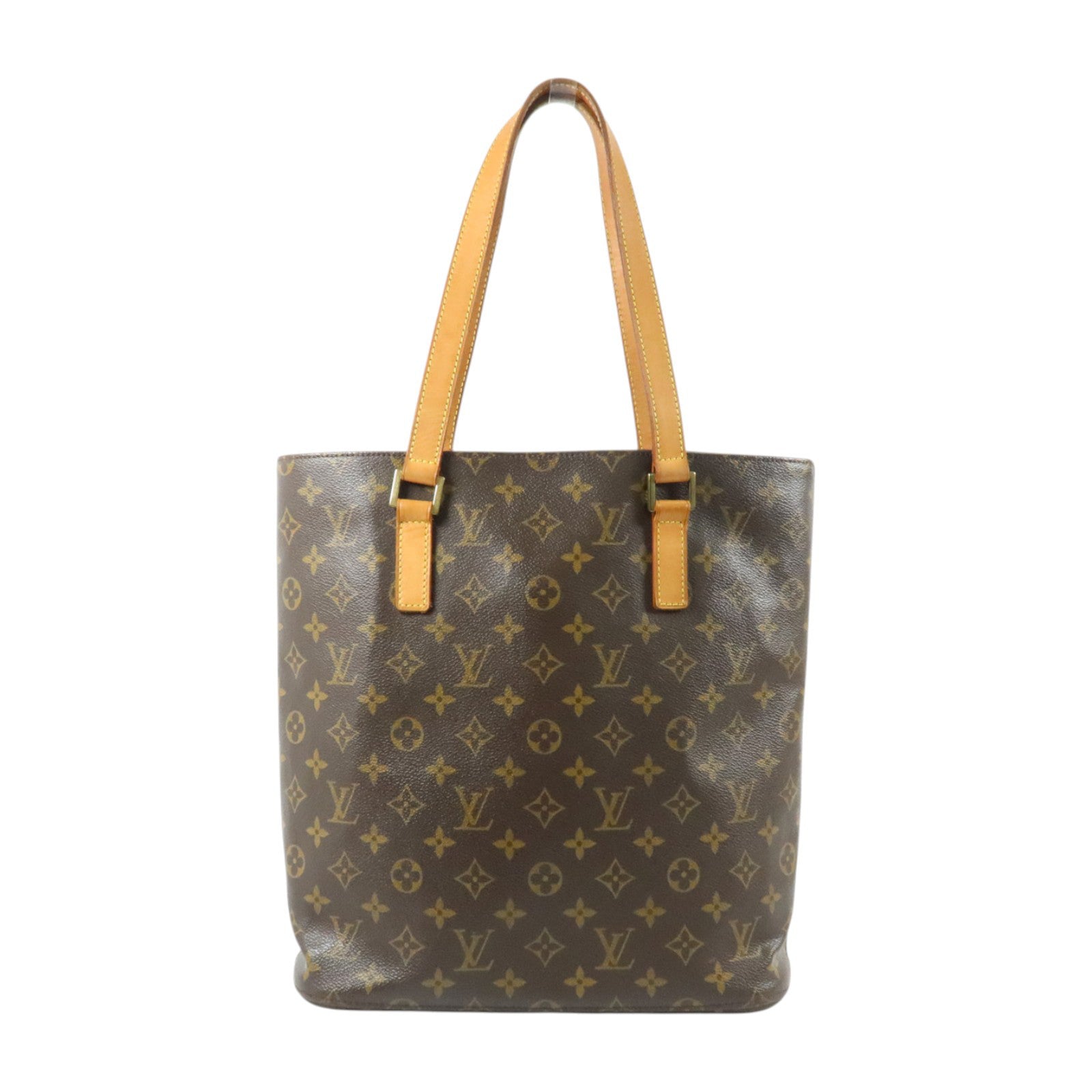LOUIS VUITTON Monogram Vavin GM金扣肩背袋/手挽袋棕色