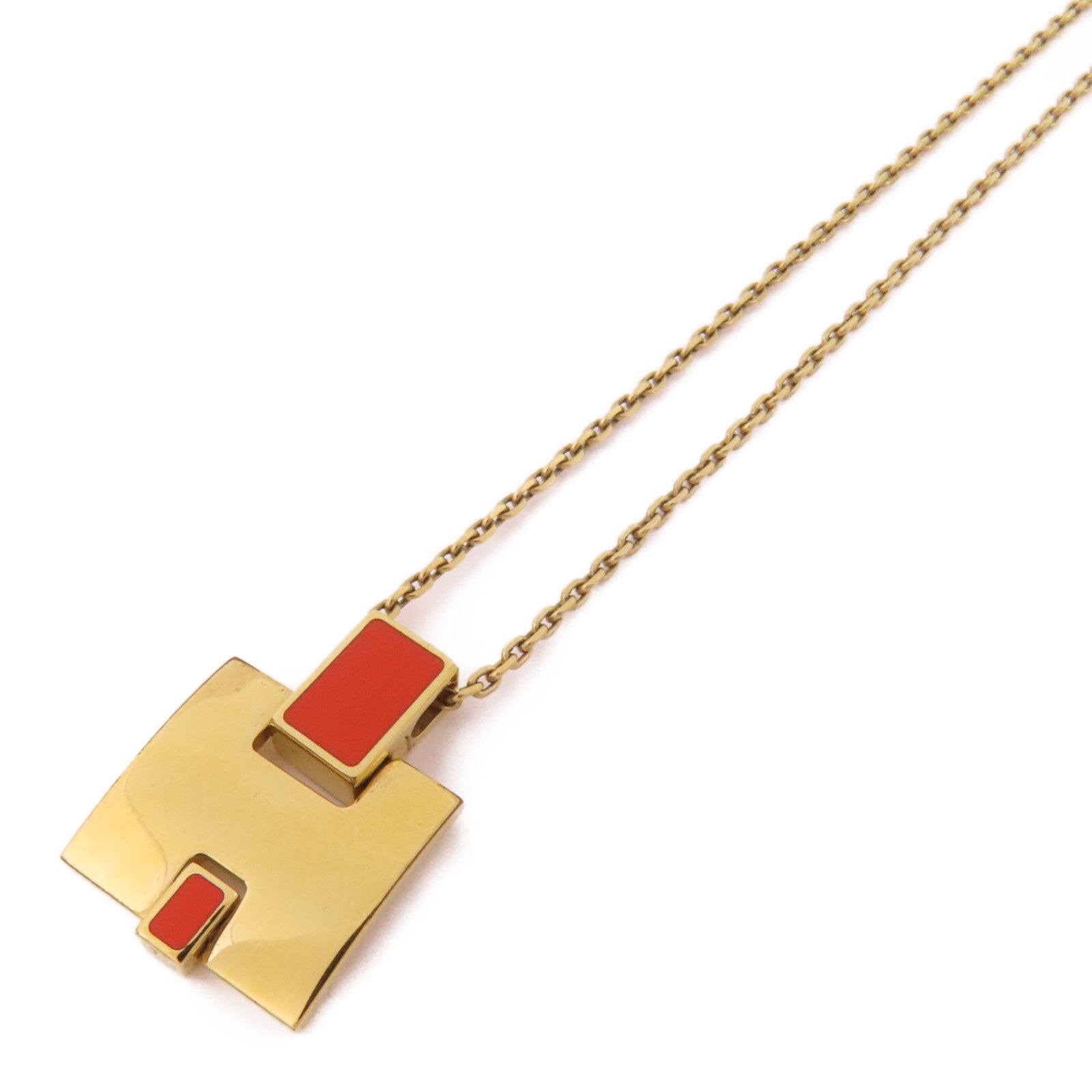 HERMES 金屬Eileen Pendant項鍊