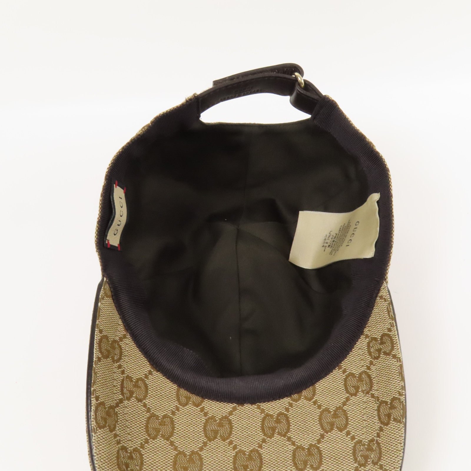 GUCCI GG Canvas Baseball Hat帽子