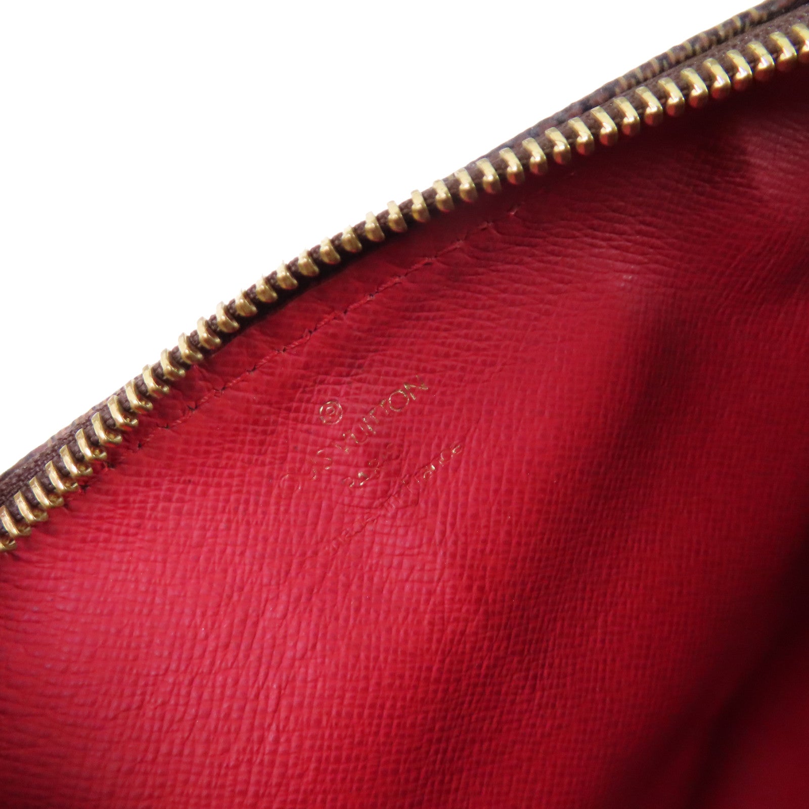 LOUIS VUITTON Damier Azur Papillon GM Shoulder Bag金扣肩背袋啡色