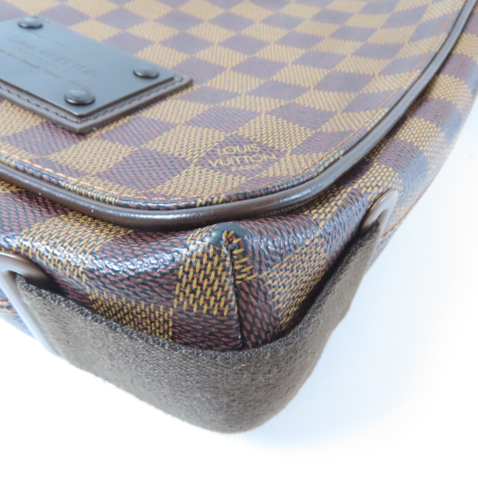 LOUIS VUITTON 【激減優惠】Damier Brooklyn PM肩背袋啡色