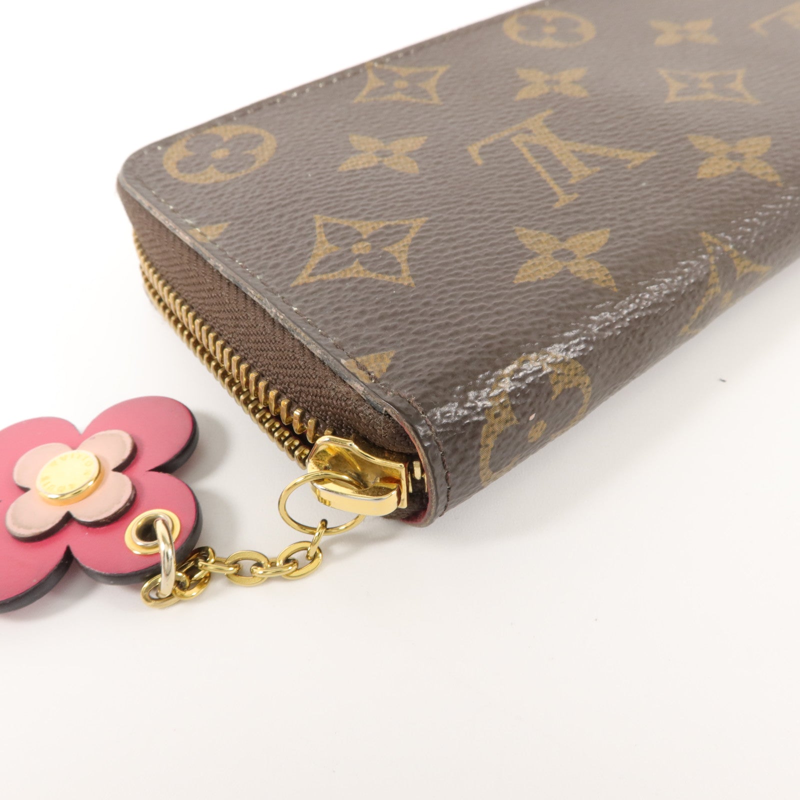 LOUIS VUITTON Monogram Clemence Long Wallet長錢包