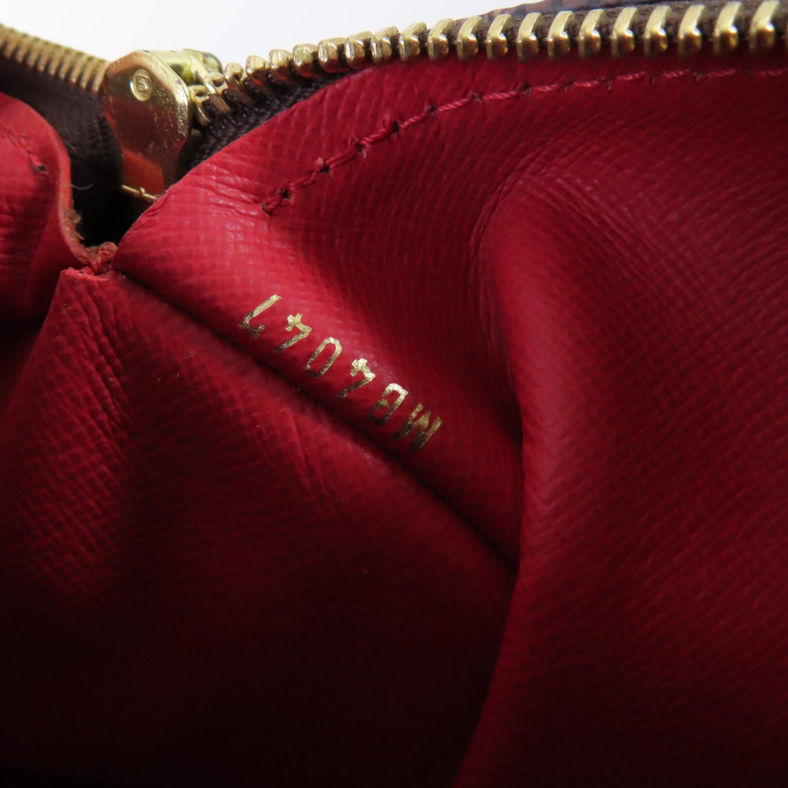 LOUIS VUITTON Damier Azur Papillon GM Shoulder Bag金扣肩背袋啡色