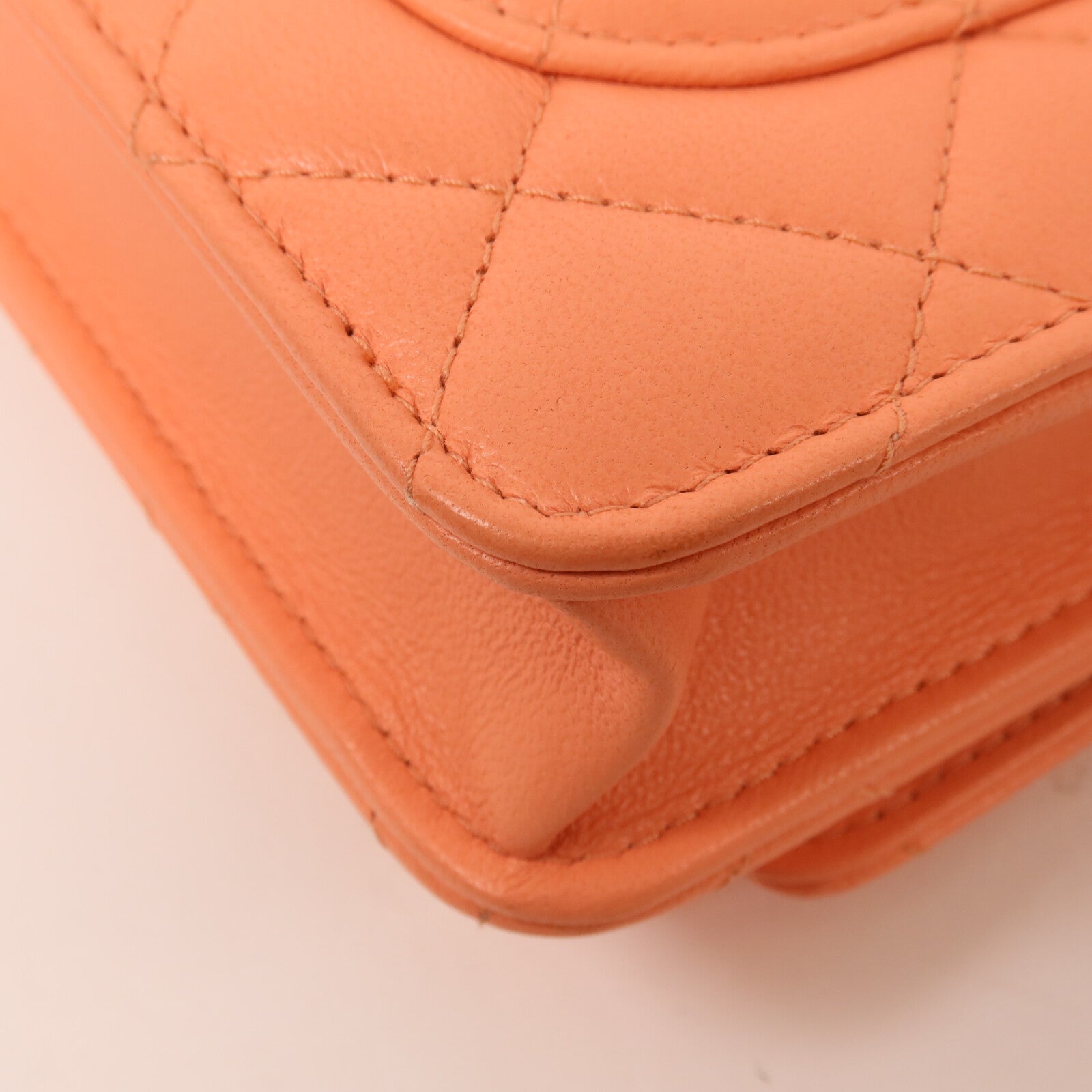 CHANEL 【激減優惠】羊皮皮革Wallet On Chain鏈帶肩背袋