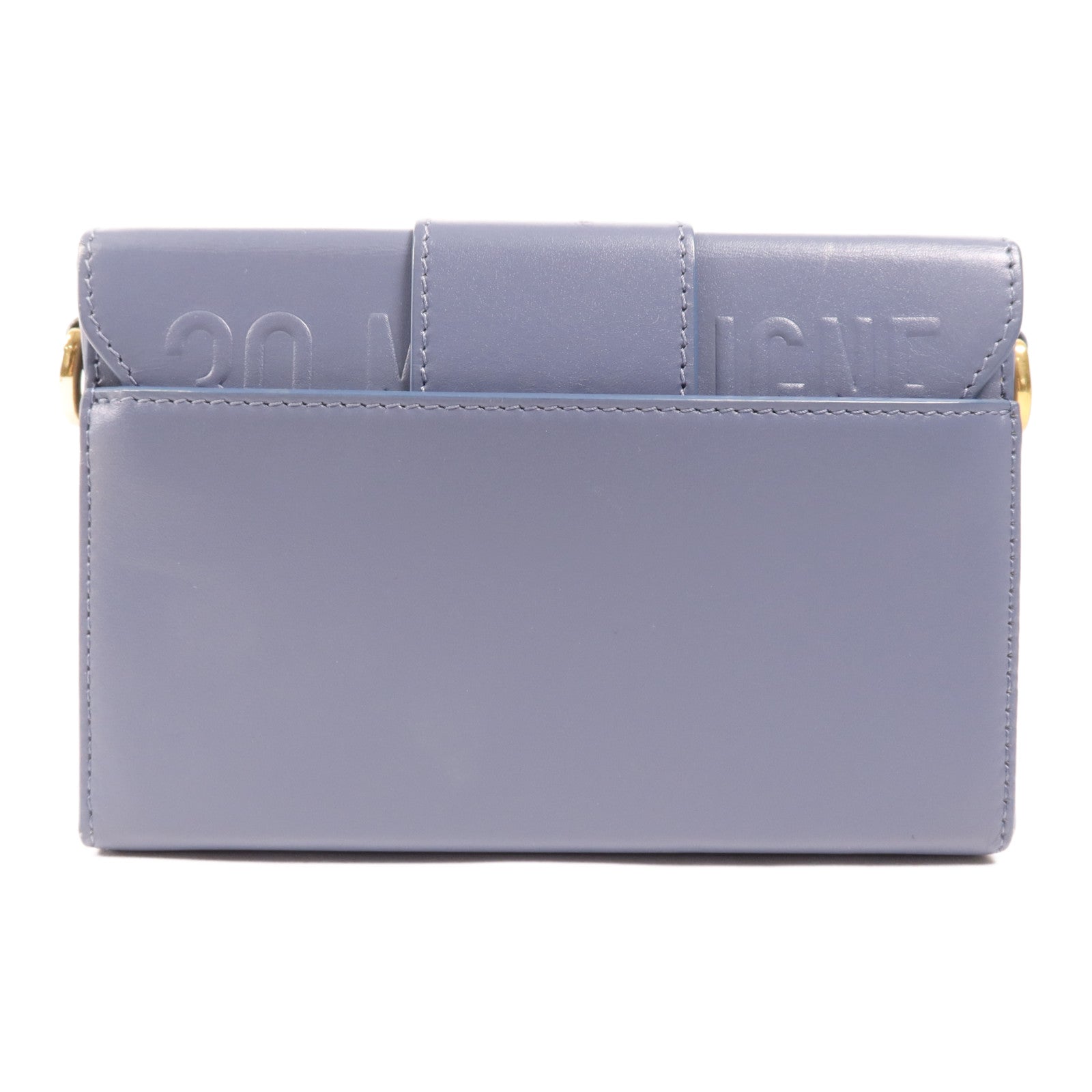 Dior 牛皮皮革Mini Montaigne金扣肩背袋