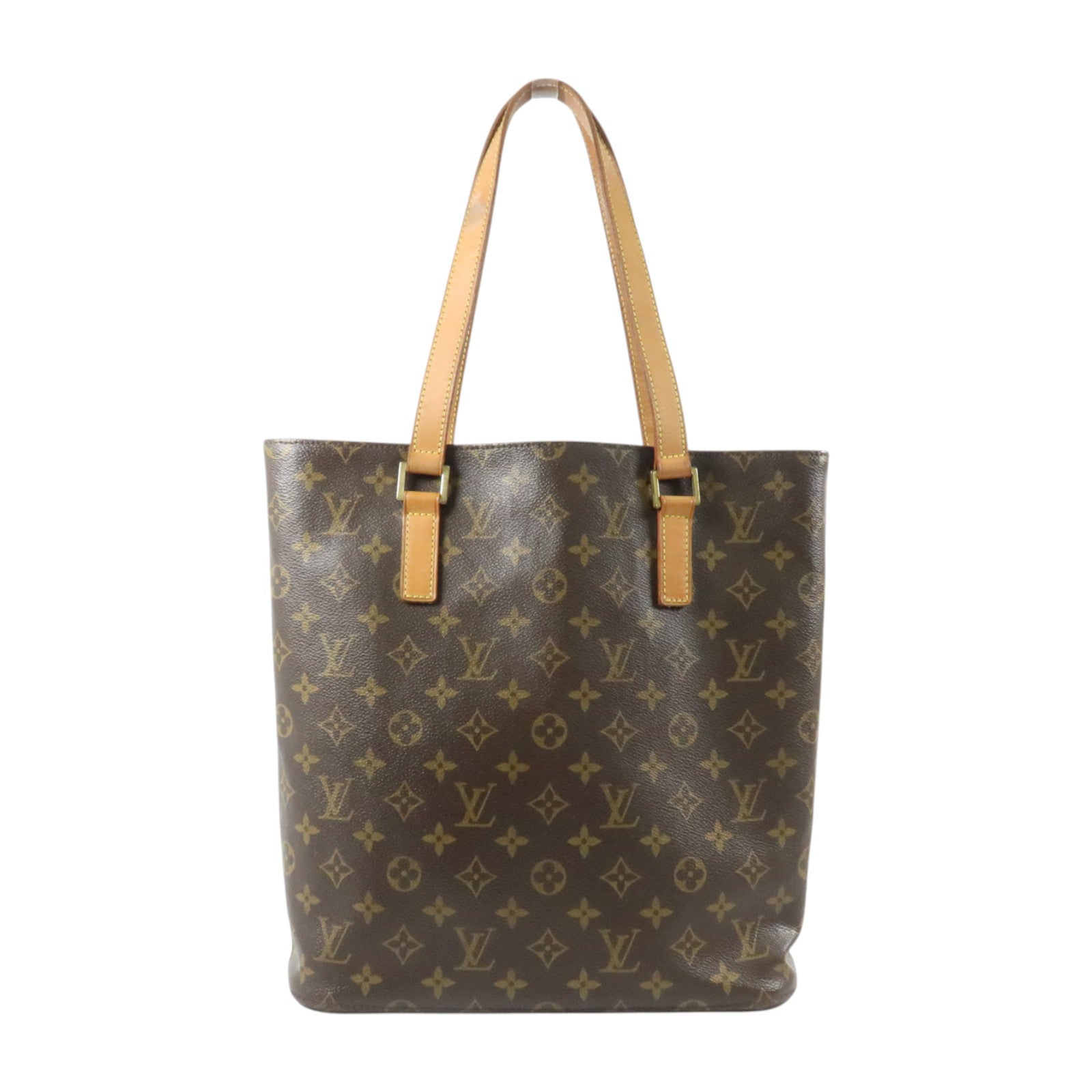 LOUIS VUITTON Monogram Vavin GM金扣肩背袋/手挽袋棕色