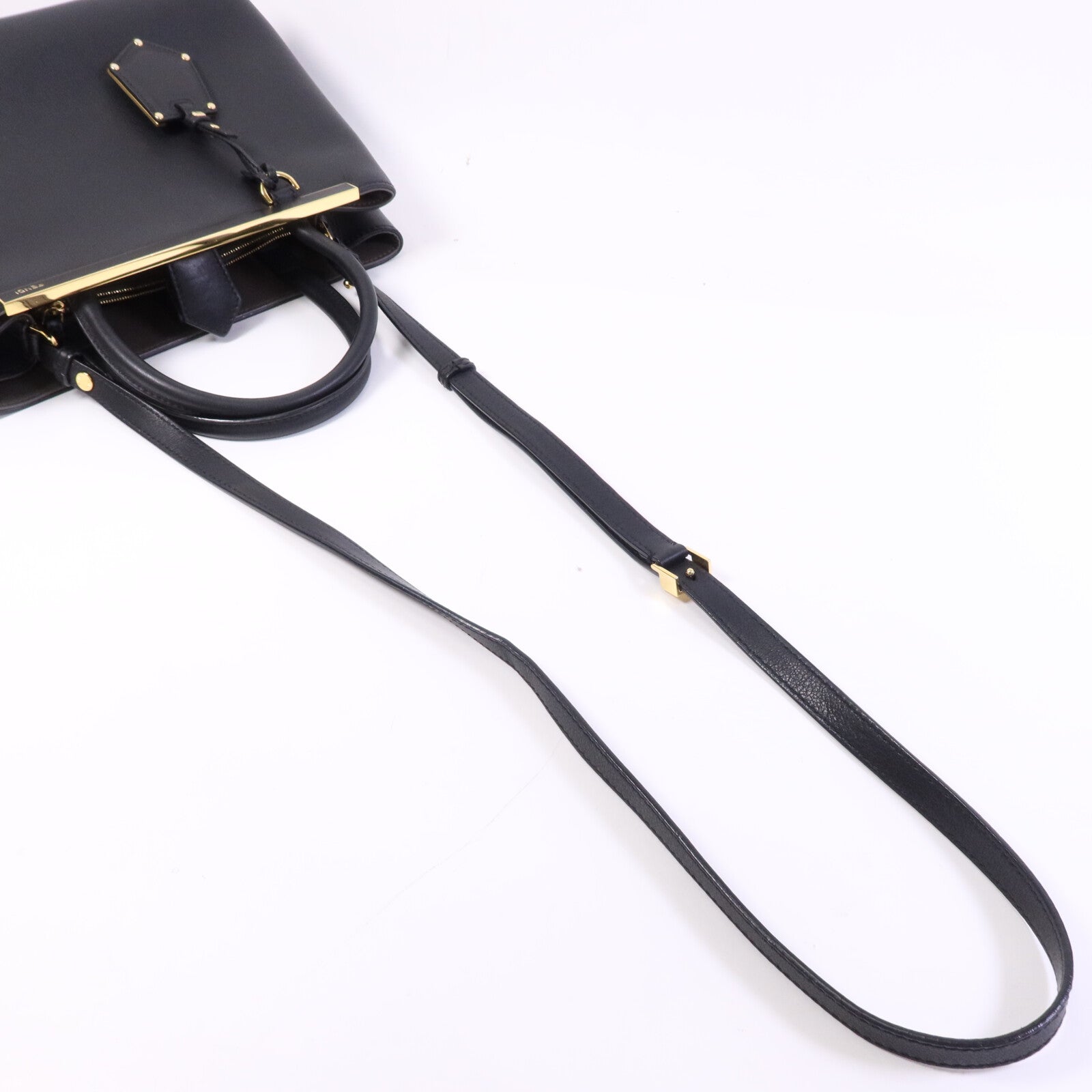 FENDI 牛皮皮革2 Jours金扣手挽肩背兩用袋