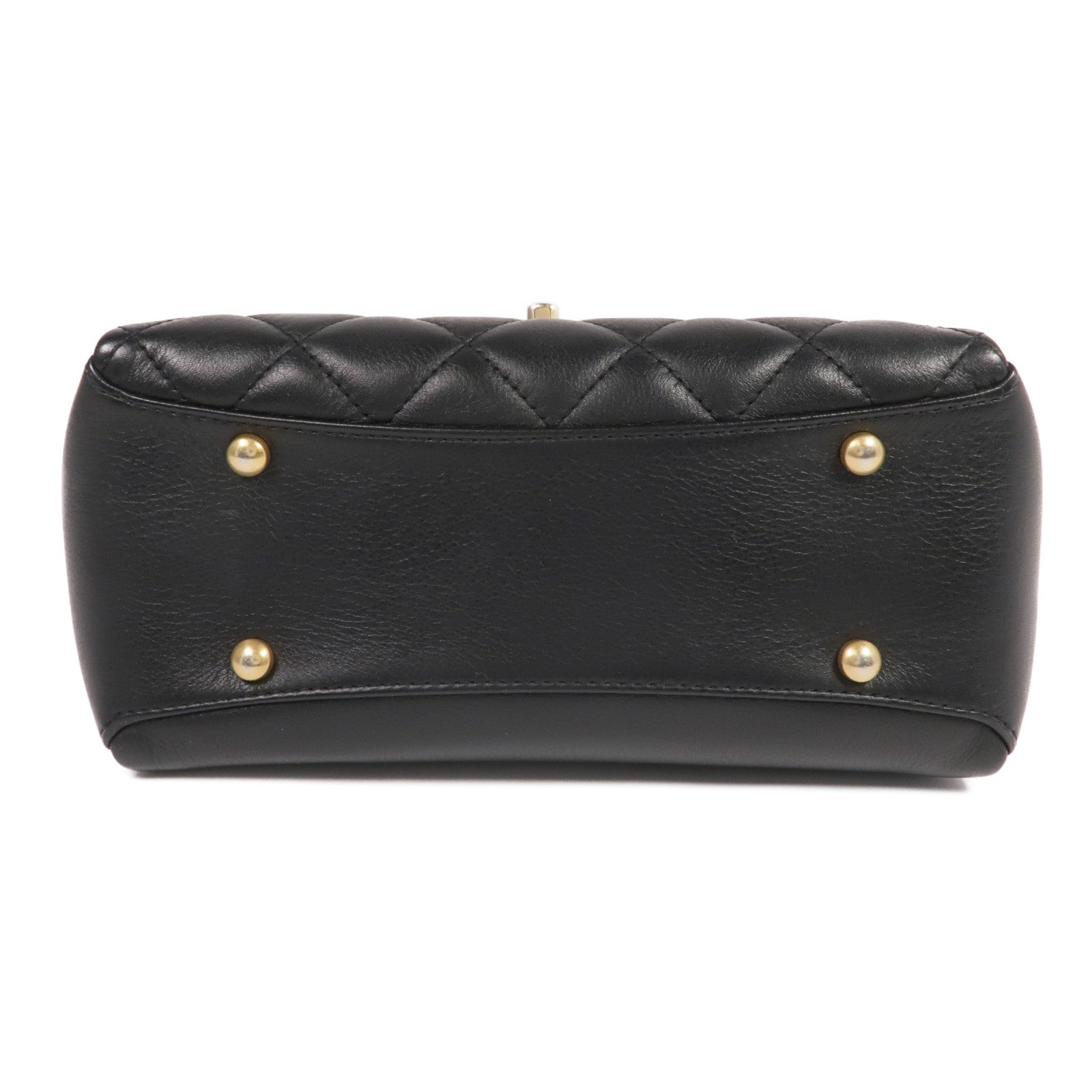 CHANEL 牛皮皮革Chain Shoulder Bag金扣鏈帶肩背袋