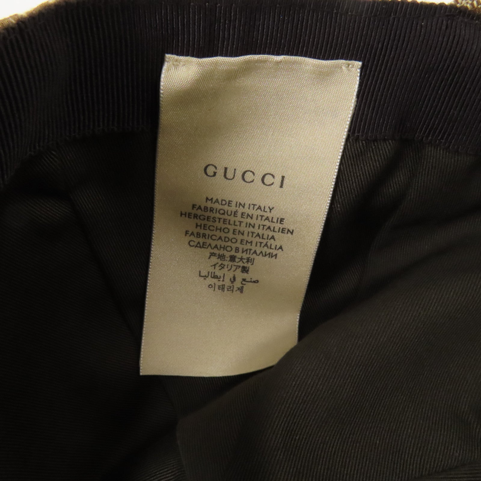 GUCCI GG Canvas Baseball Hat帽子