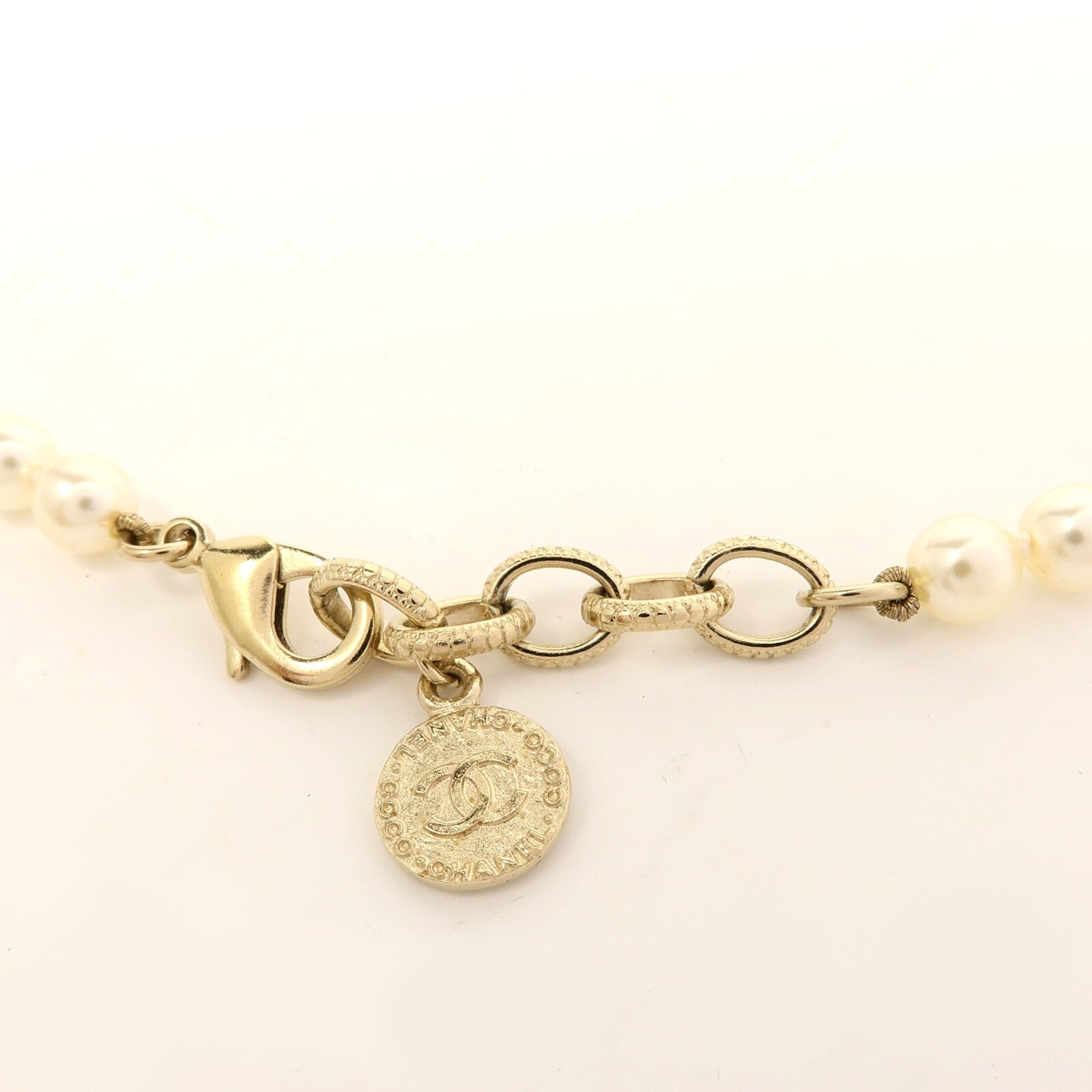 CHANEL 金屬/PVC Necklace項鍊