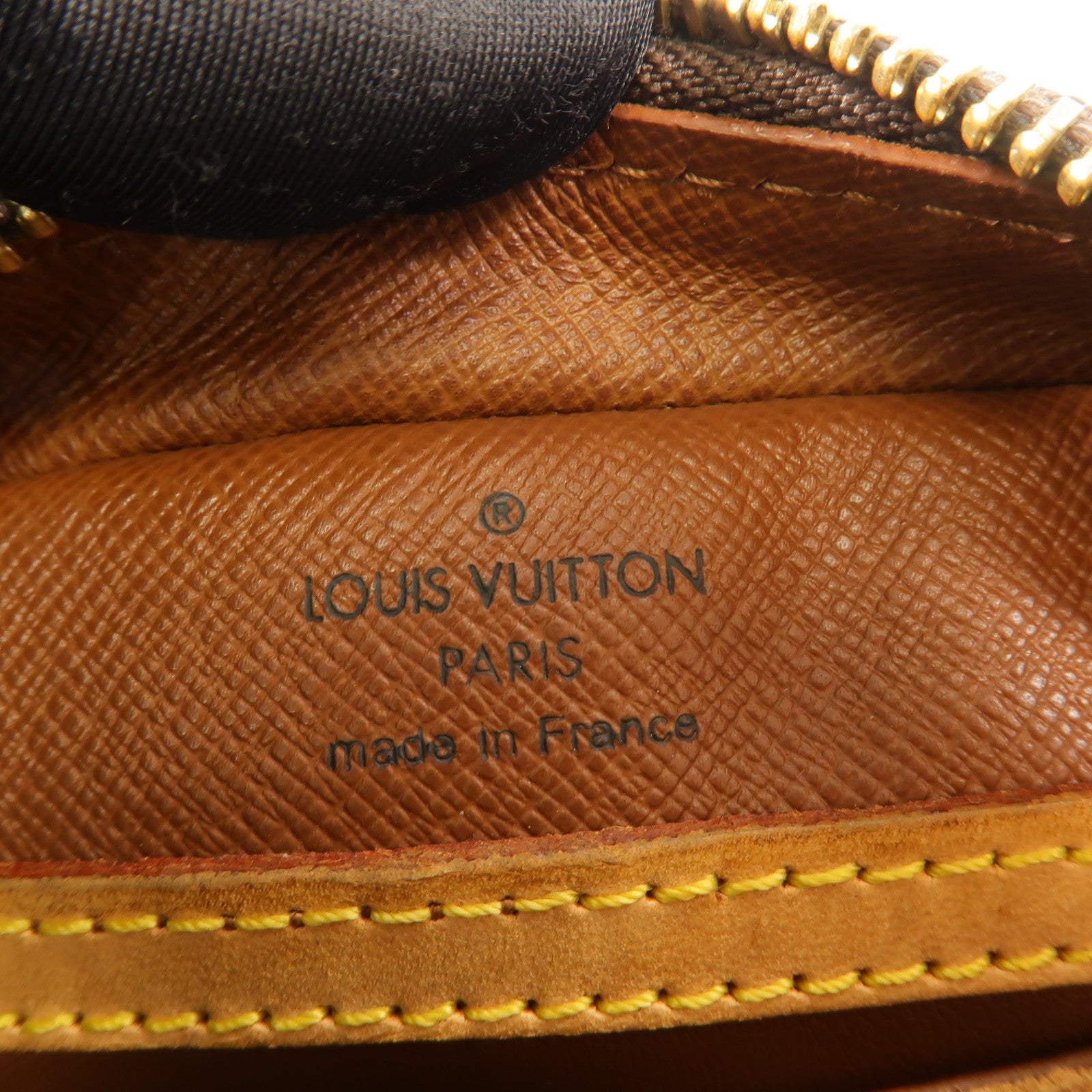 LOUIS VUITTON Monogram Blois金扣肩背袋棕色
