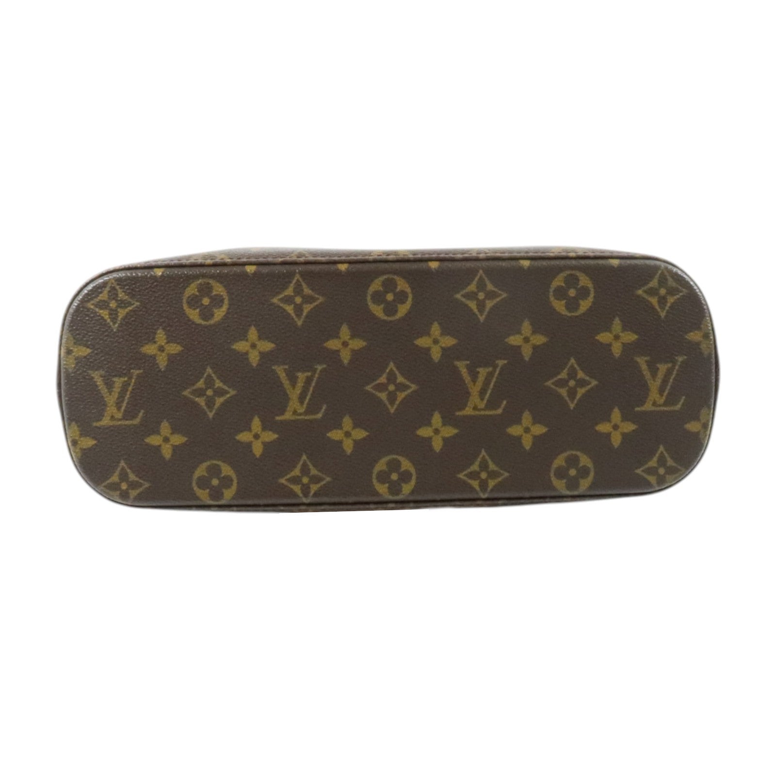 LOUIS VUITTON Monogram Vavin GM金扣肩背袋/手挽袋棕色