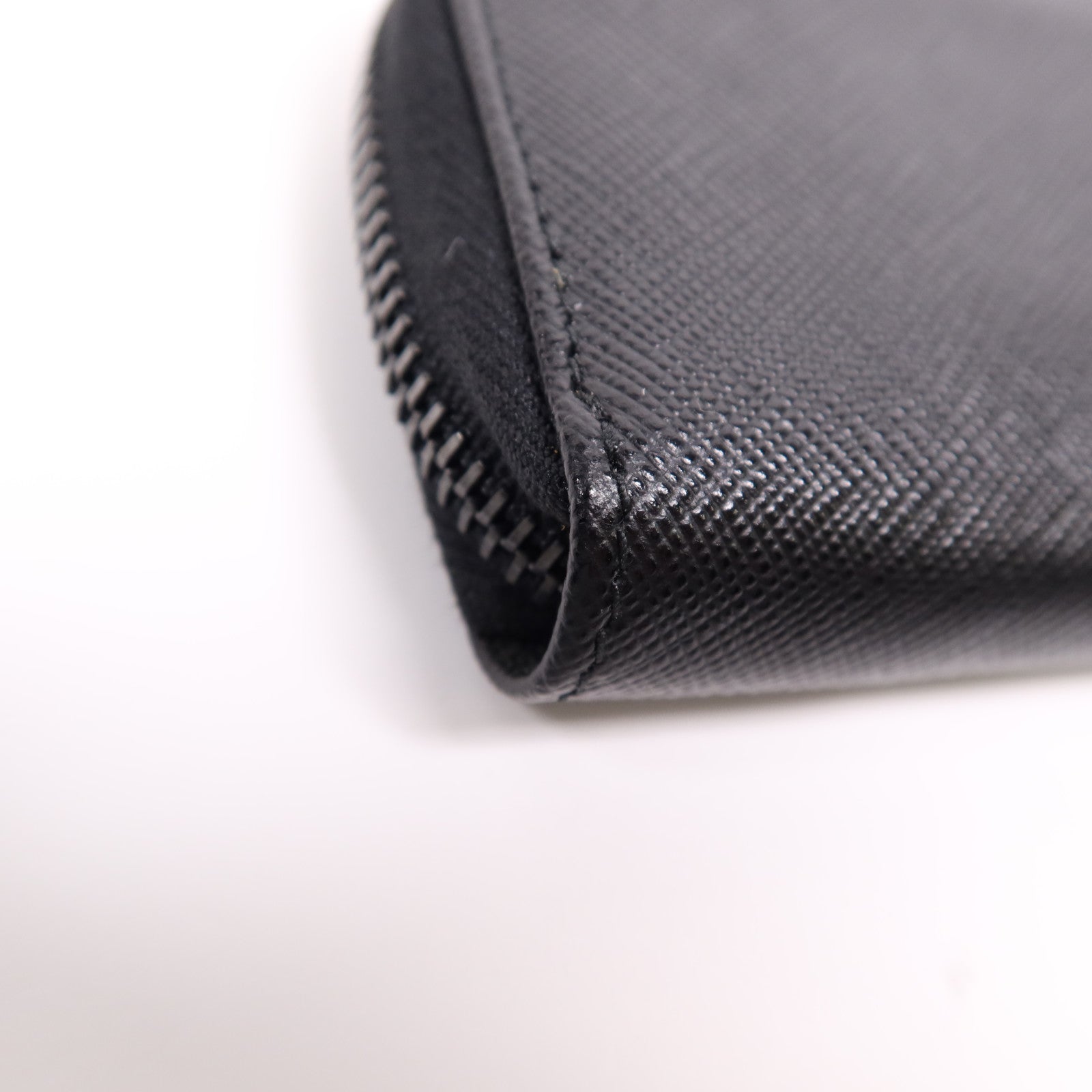 PRADA 牛皮皮革Key Case銀扣鎖匙包