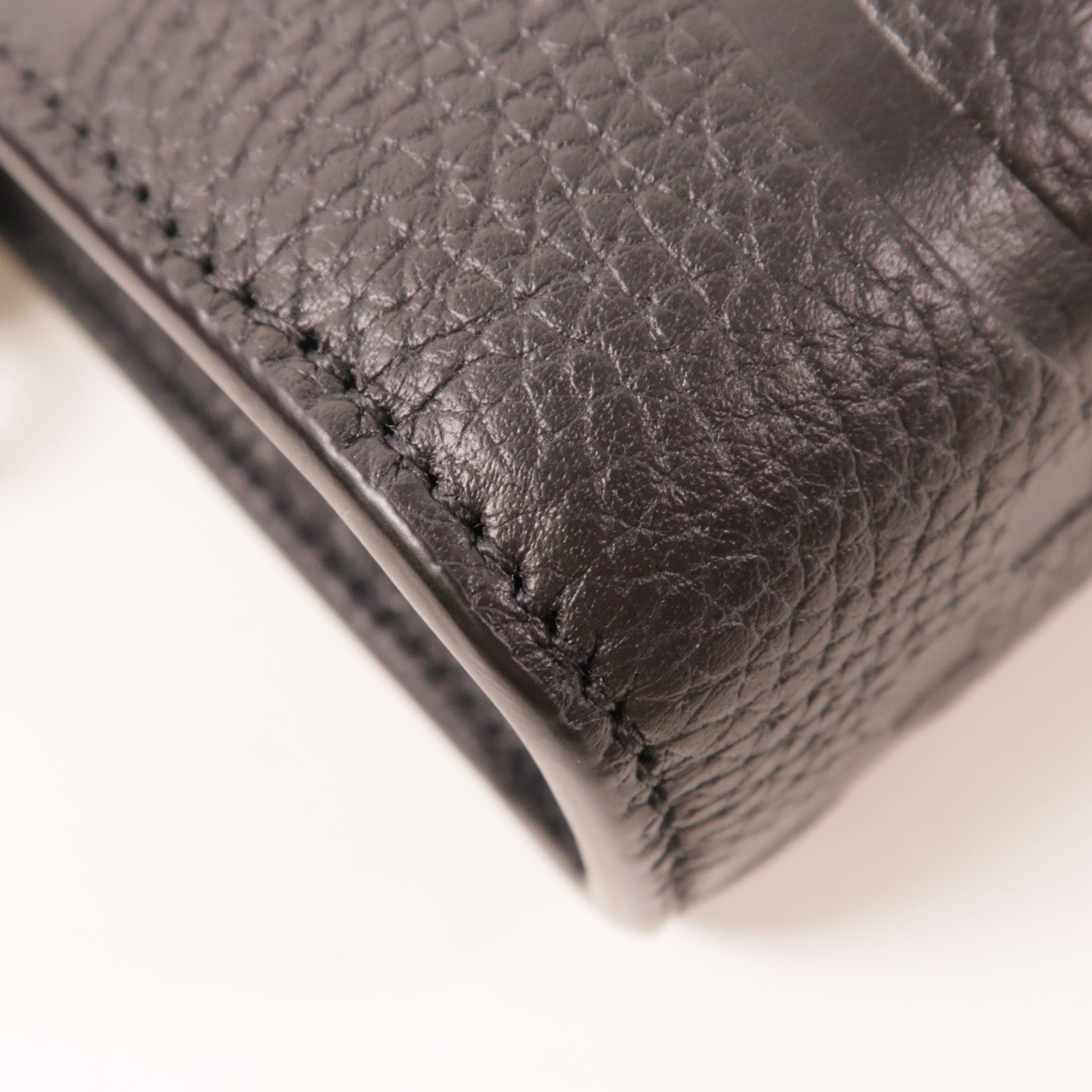 GUCCI GG SHW GG Jumbo Small Bag Shoulder Bag 795240 AABY0 Leather Black