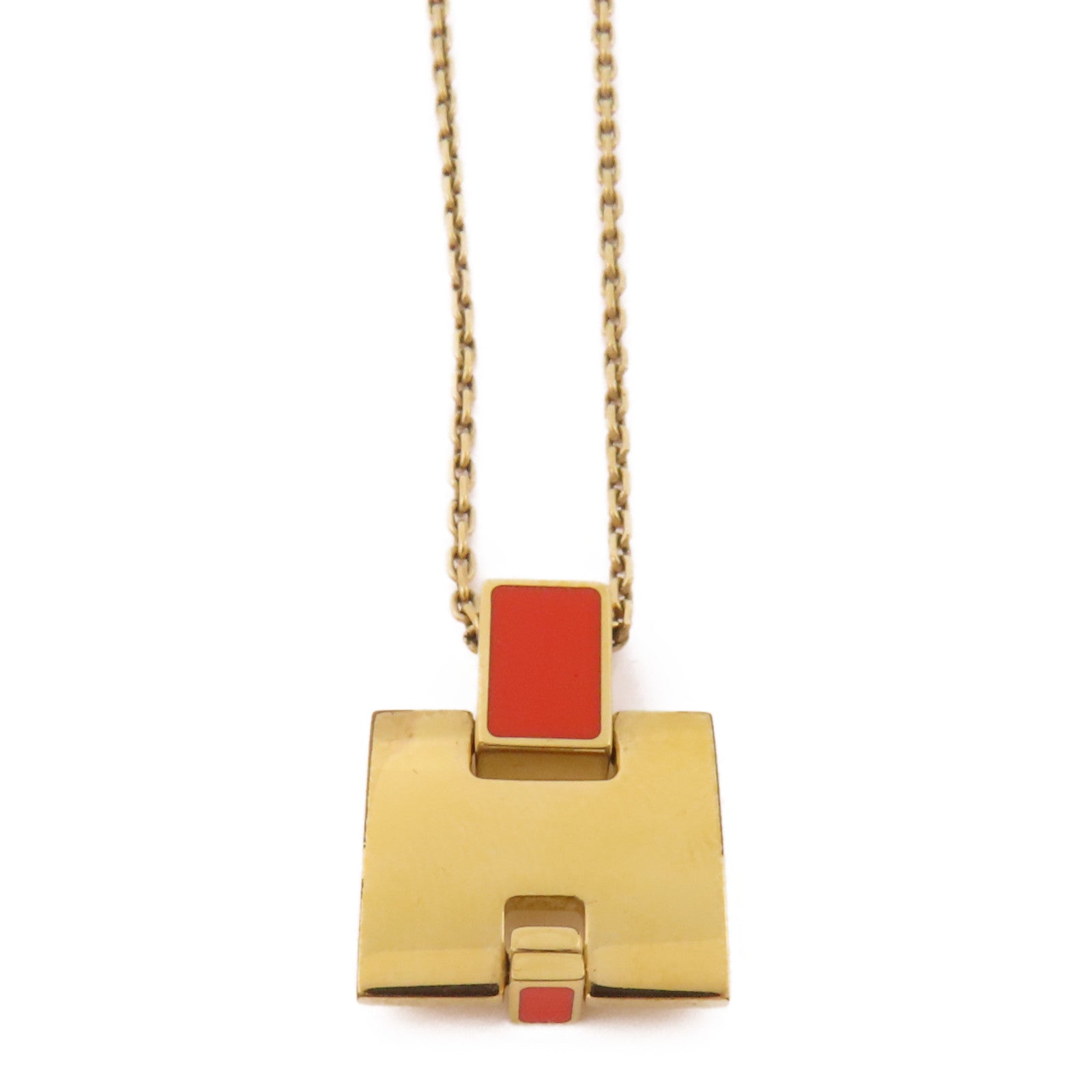 HERMES 金屬Eileen Pendant項鍊