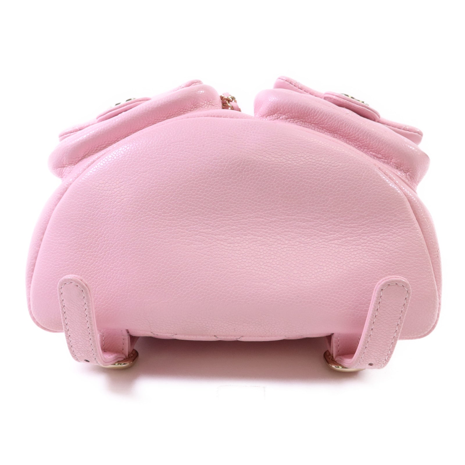 CHANEL 牛皮皮革Duma Backpack金扣背包