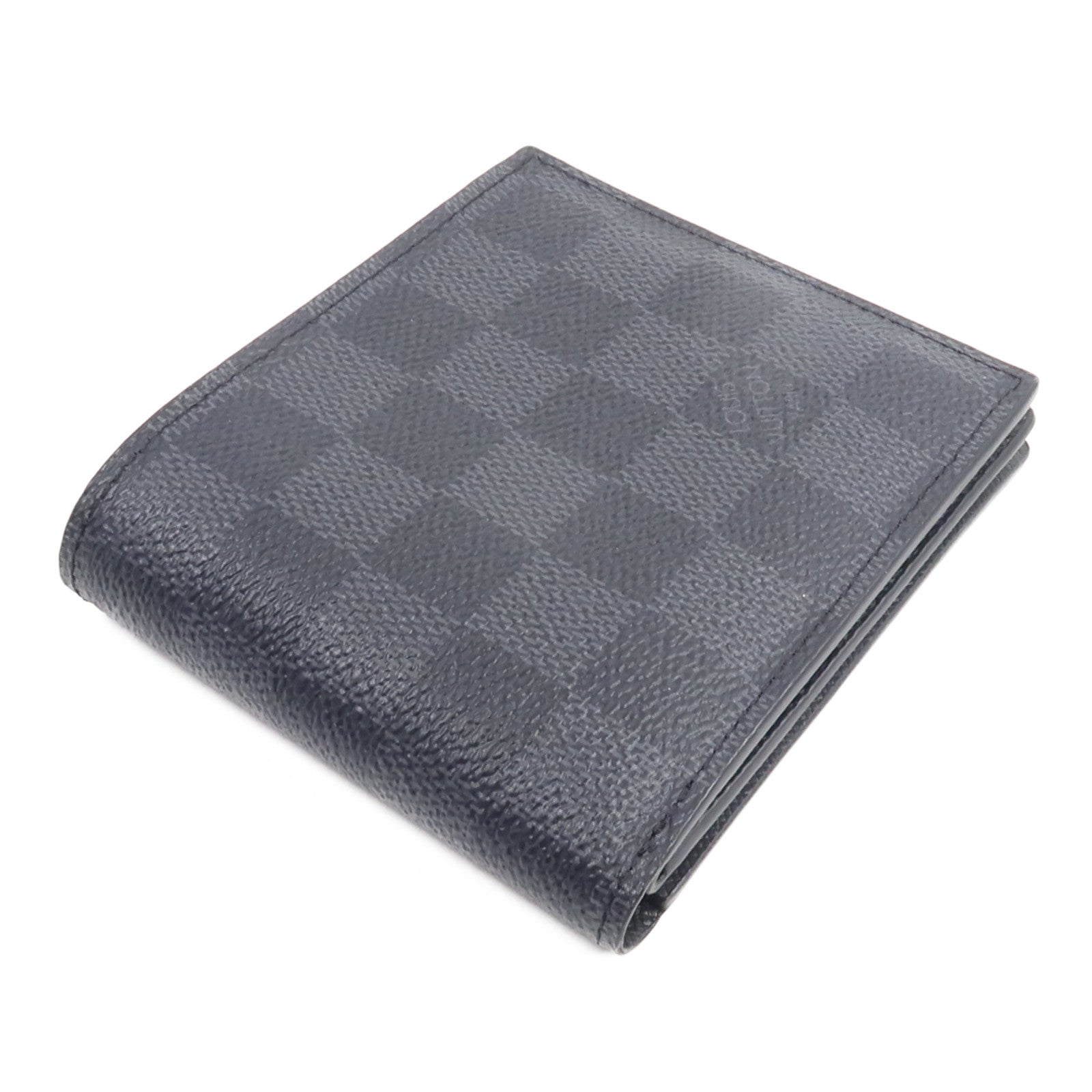 LOUIS VUITTON Damier Graphite Amerigo Wallet錢包