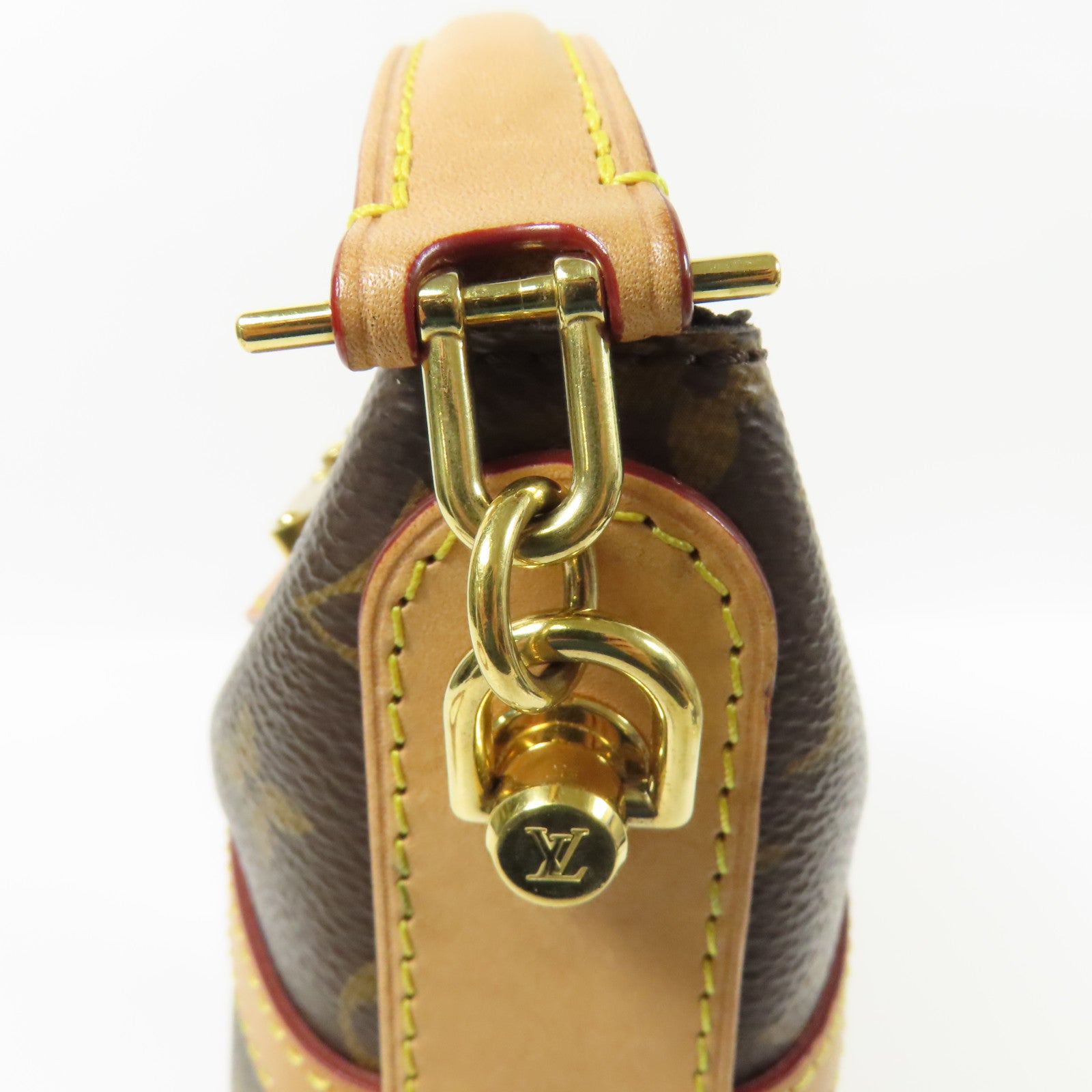 LOUIS VUITTON Monogram Duffle金扣手挽肩背兩用袋