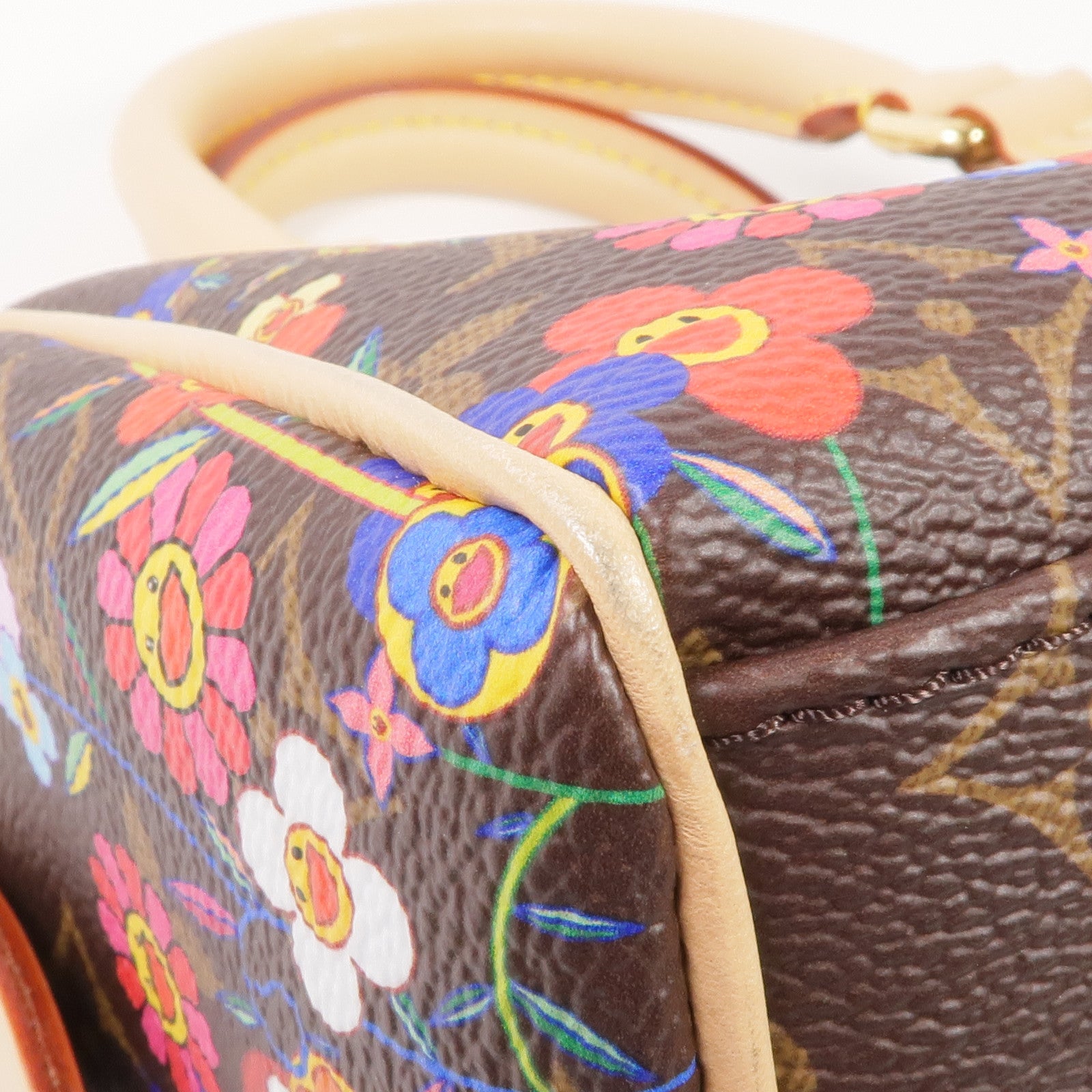 LOUIS VUITTON Monogram LV x TM Speedy Bandoulière 20金扣手挽肩背兩用袋