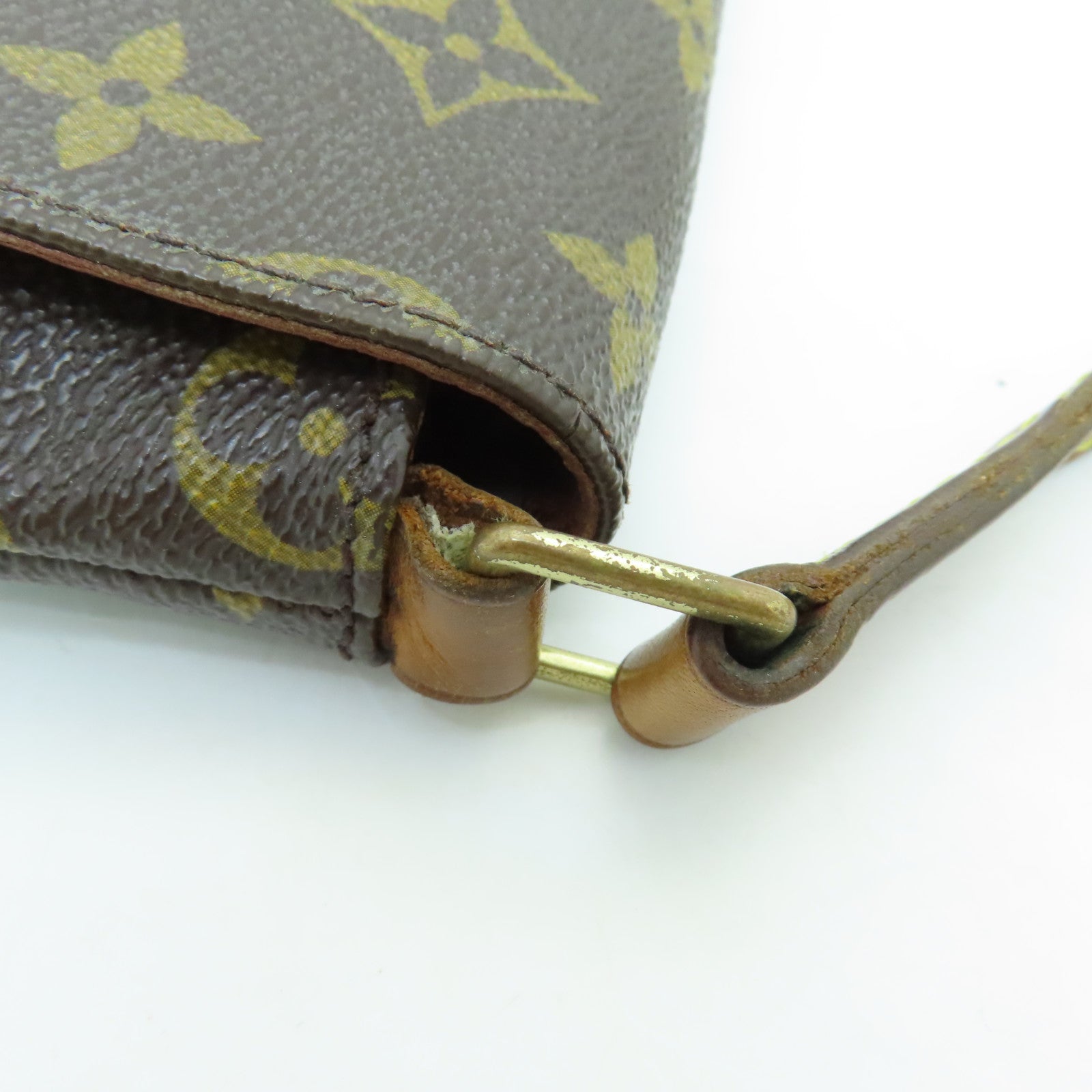 LOUIS VUITTON 【激減優惠】Monogram Musette Tango金扣肩背袋棕色