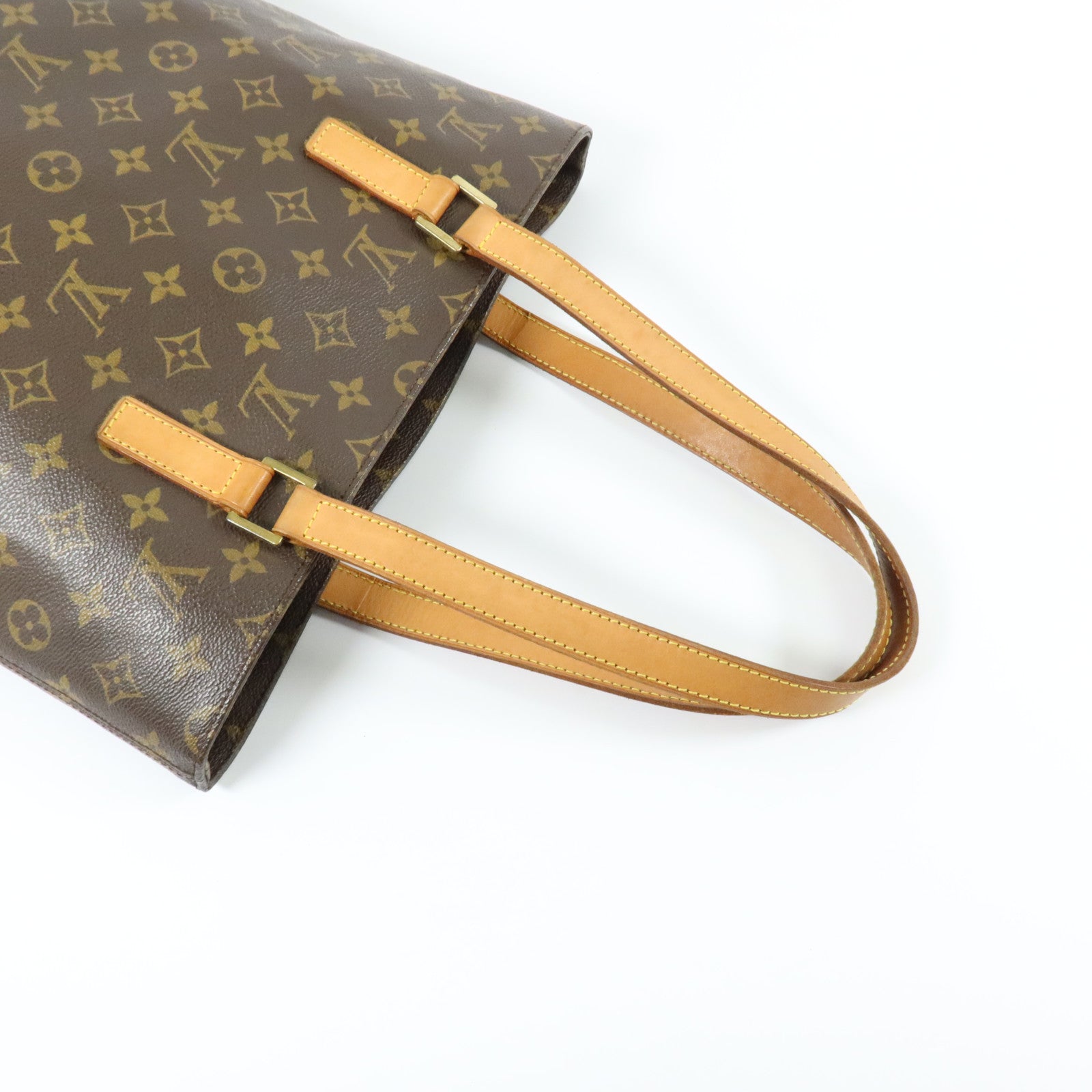 LOUIS VUITTON Monogram Vavin GM金扣肩背袋/手挽袋棕色
