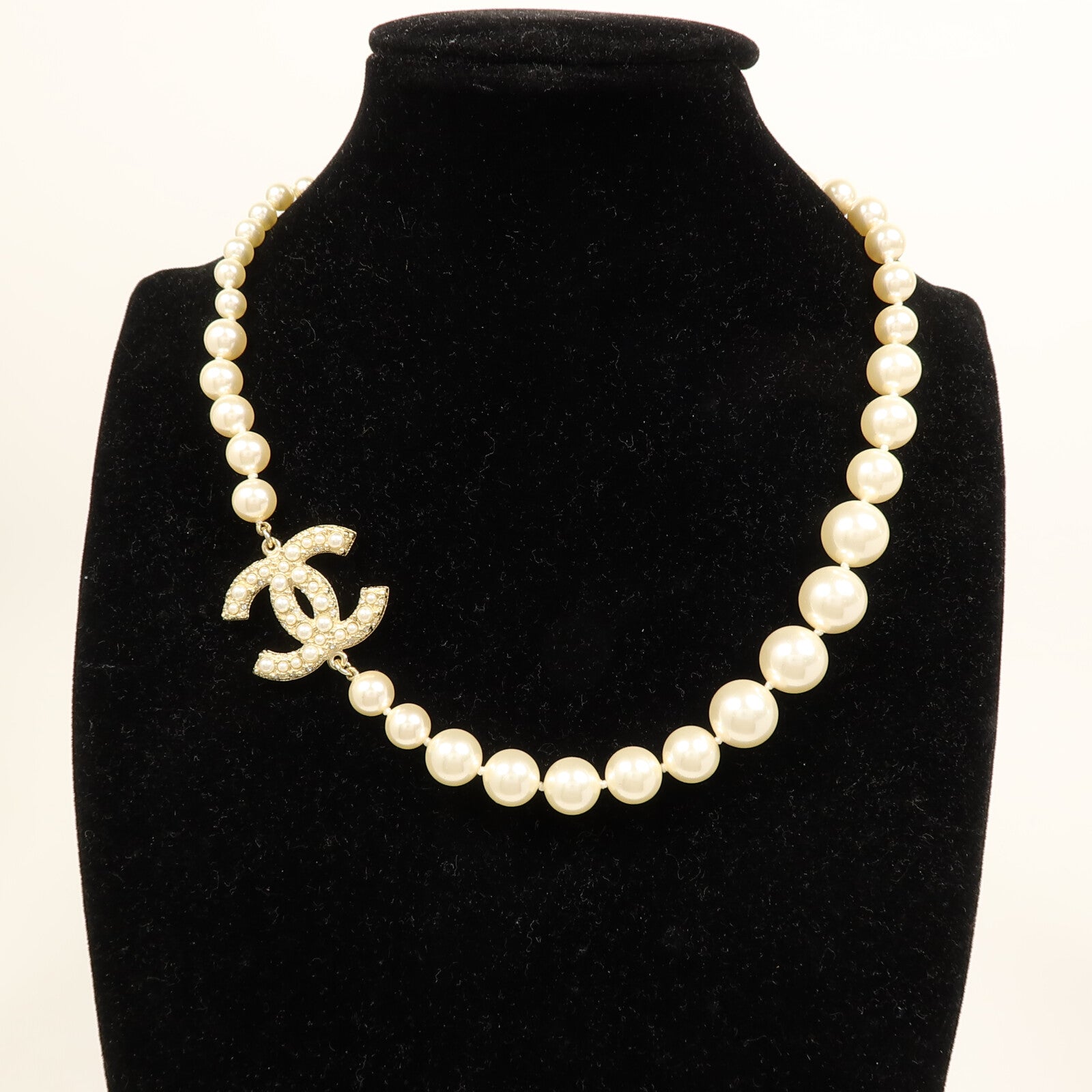 CHANEL 金屬/PVC Necklace項鍊