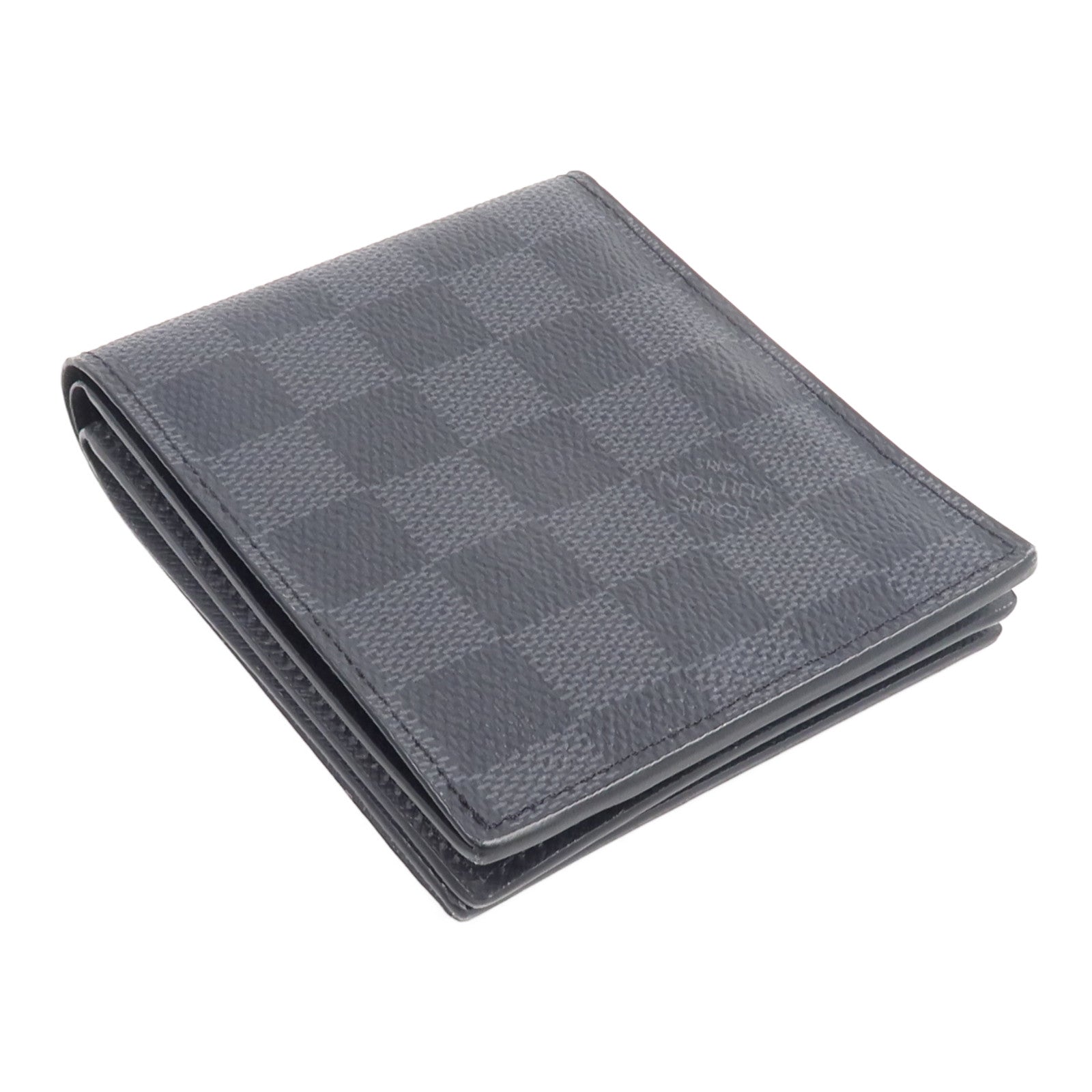 LOUIS VUITTON Damier Graphite Amerigo Wallet錢包
