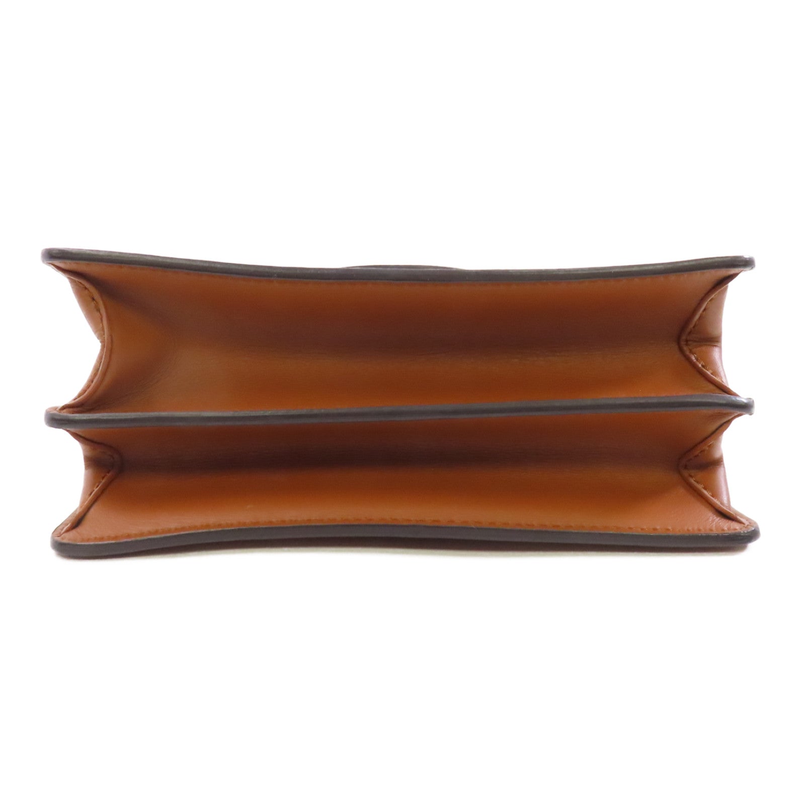 LOUIS VUITTON (PRICE DOWN) LV GHW Mini Dauphine Shoulder Bag M45959 Monogram Reverse Brown
