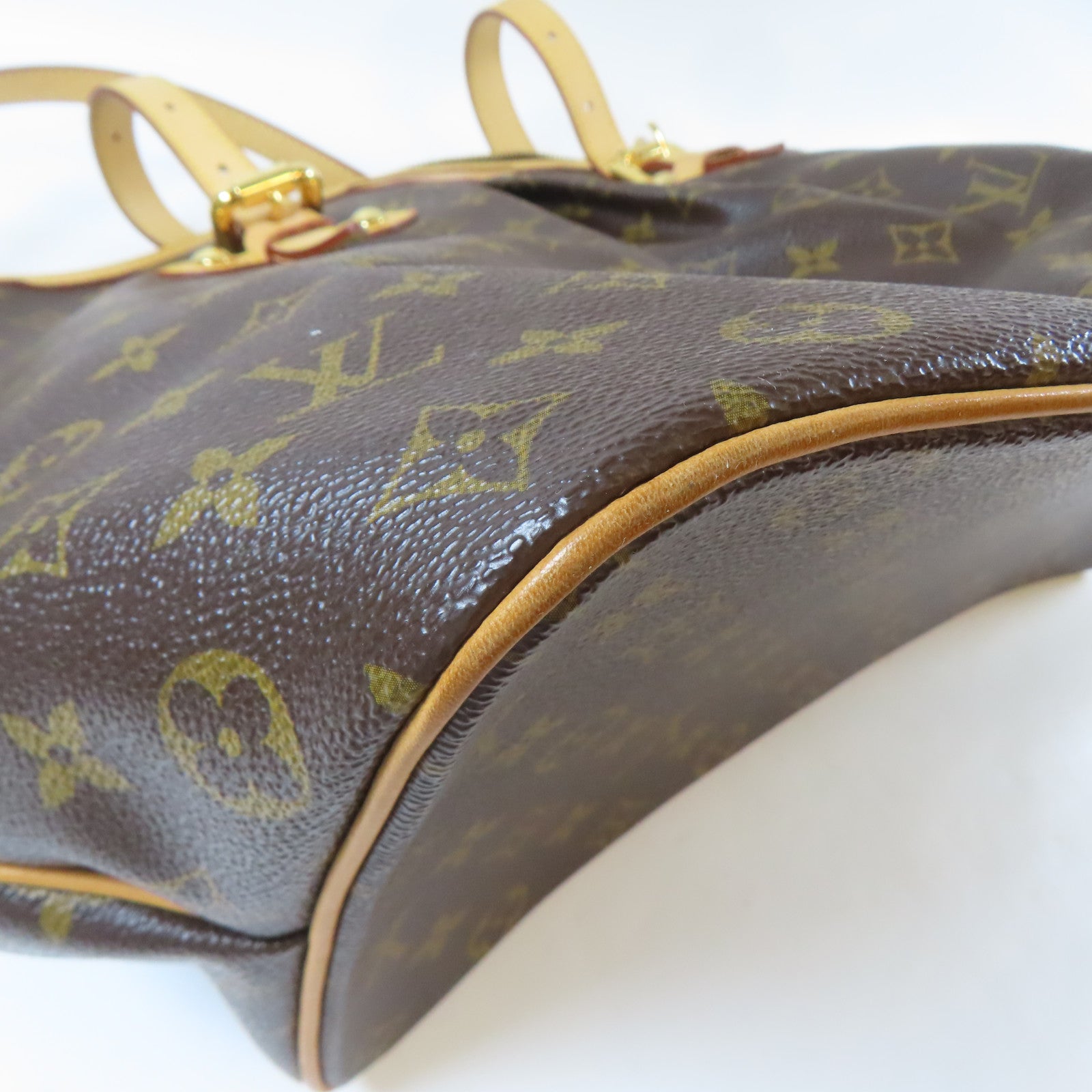 LOUIS VUITTON 【激減優惠】Monogram Palermo GM 2 Way Shoulder金扣手挽肩背兩用袋啡色