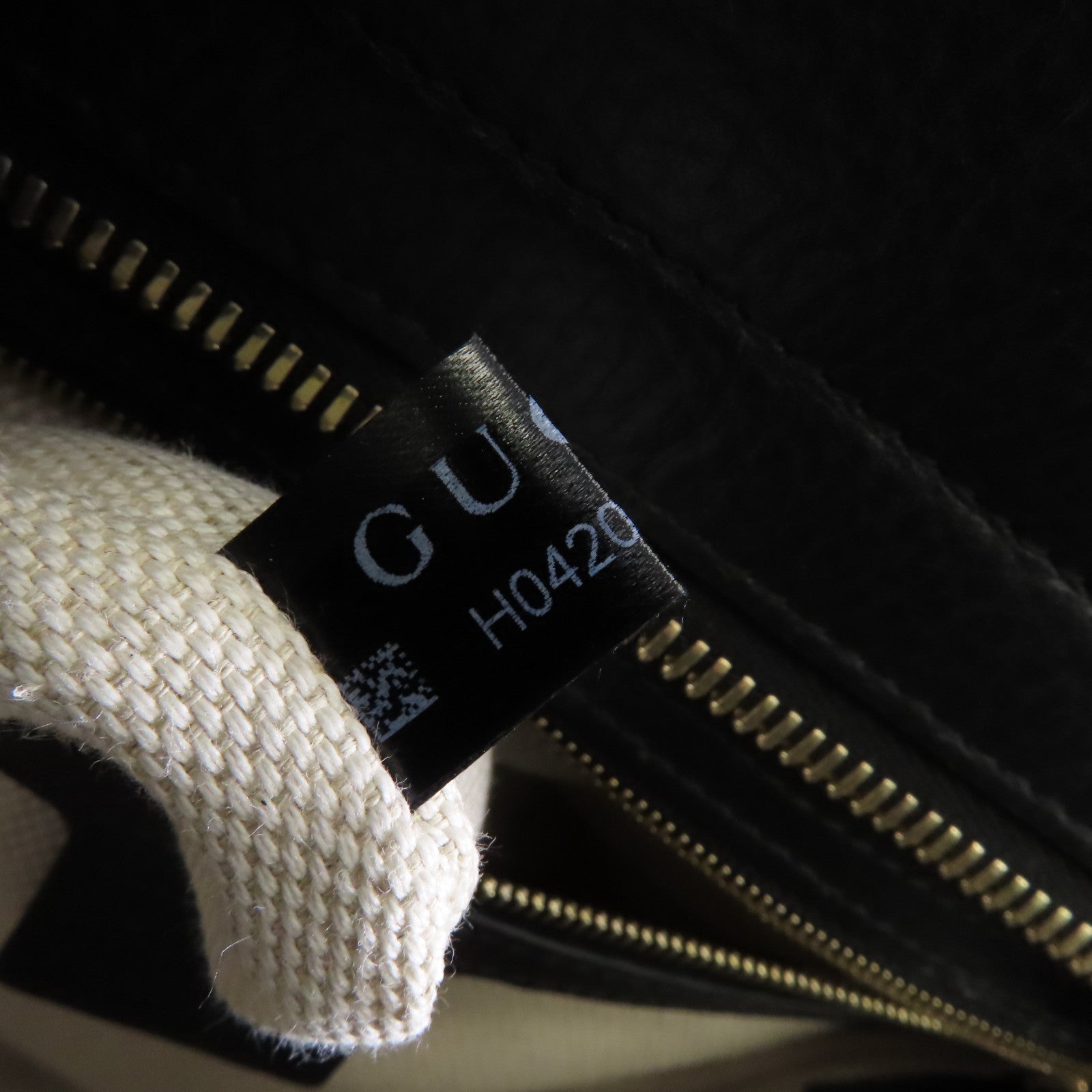 GUCCI 牛皮皮革Soho Shoulder Bag金扣手挽肩背兩用袋黑色