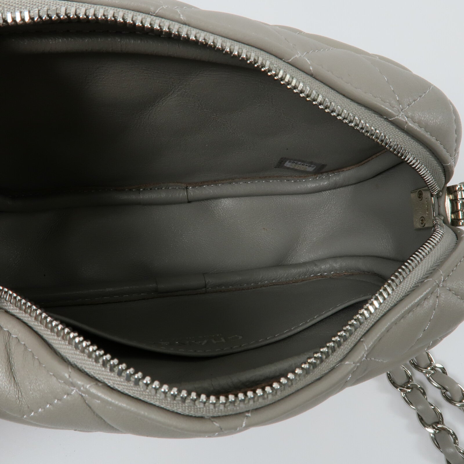 CHANEL 羊皮皮革Camera Bag鏈帶肩背袋
