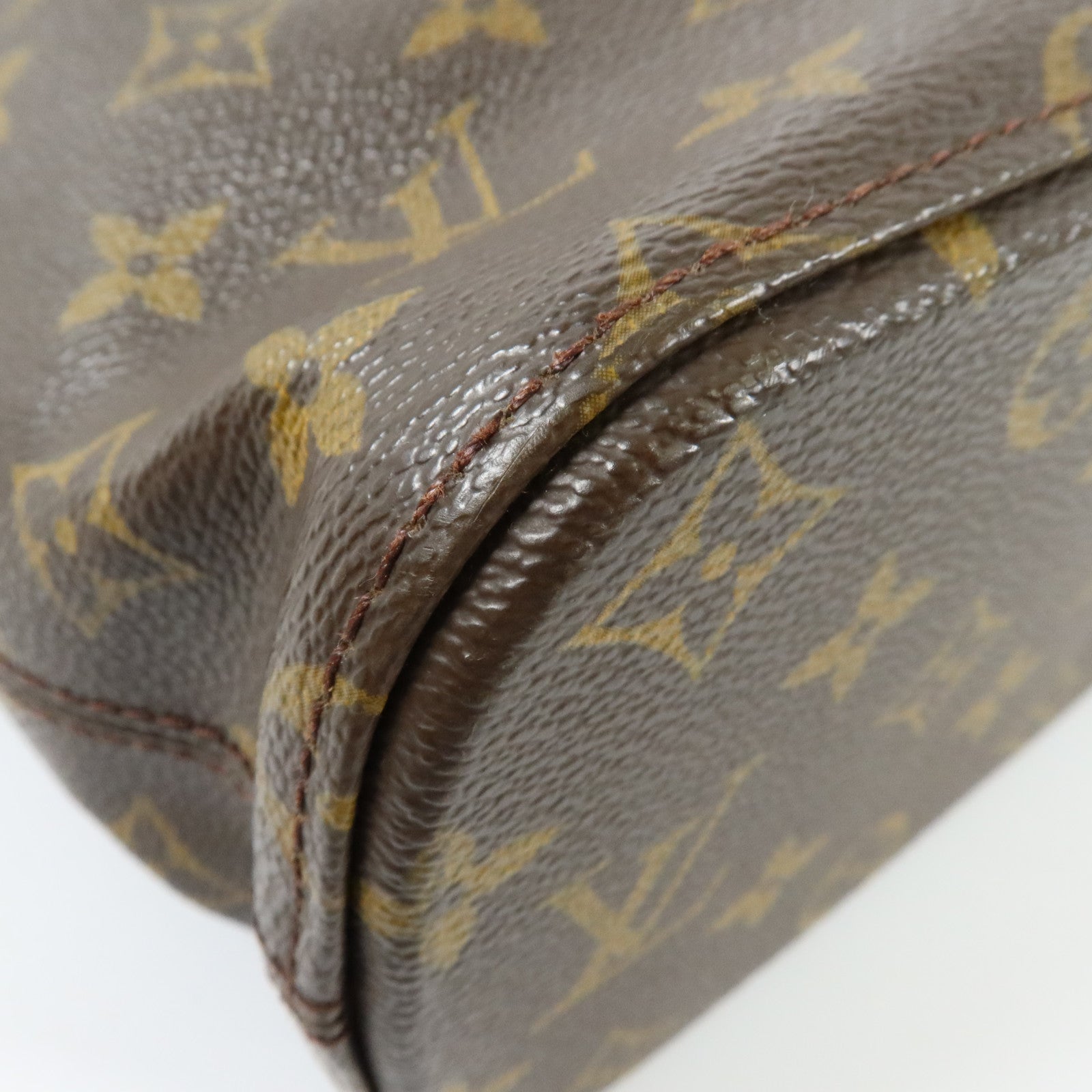 LOUIS VUITTON Monogram Vavin GM金扣肩背袋/手挽袋棕色