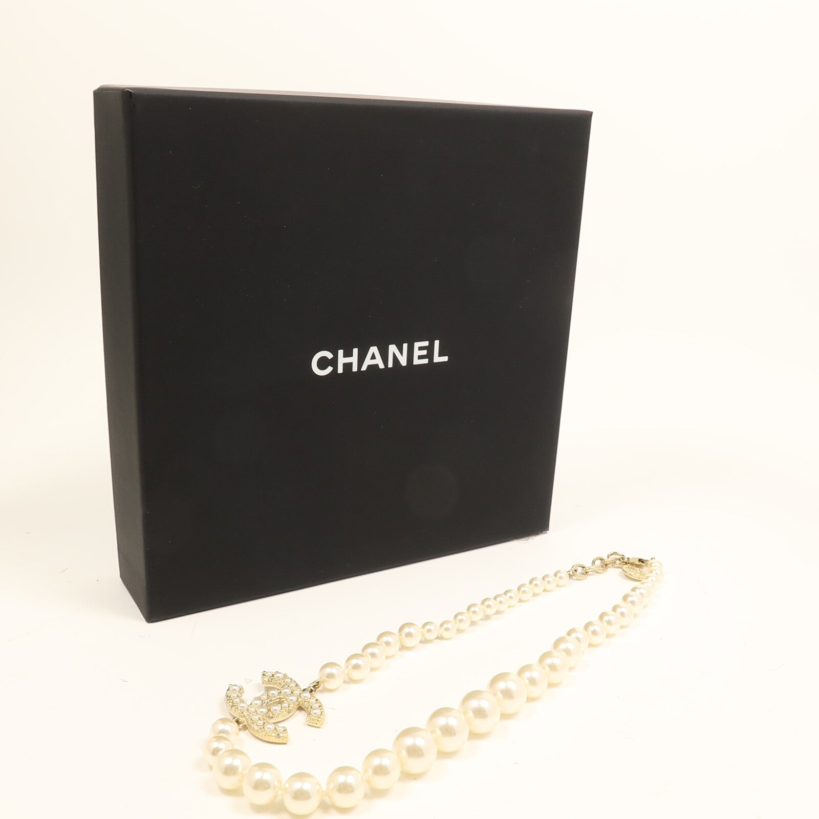 CHANEL 金屬/PVC Necklace項鍊