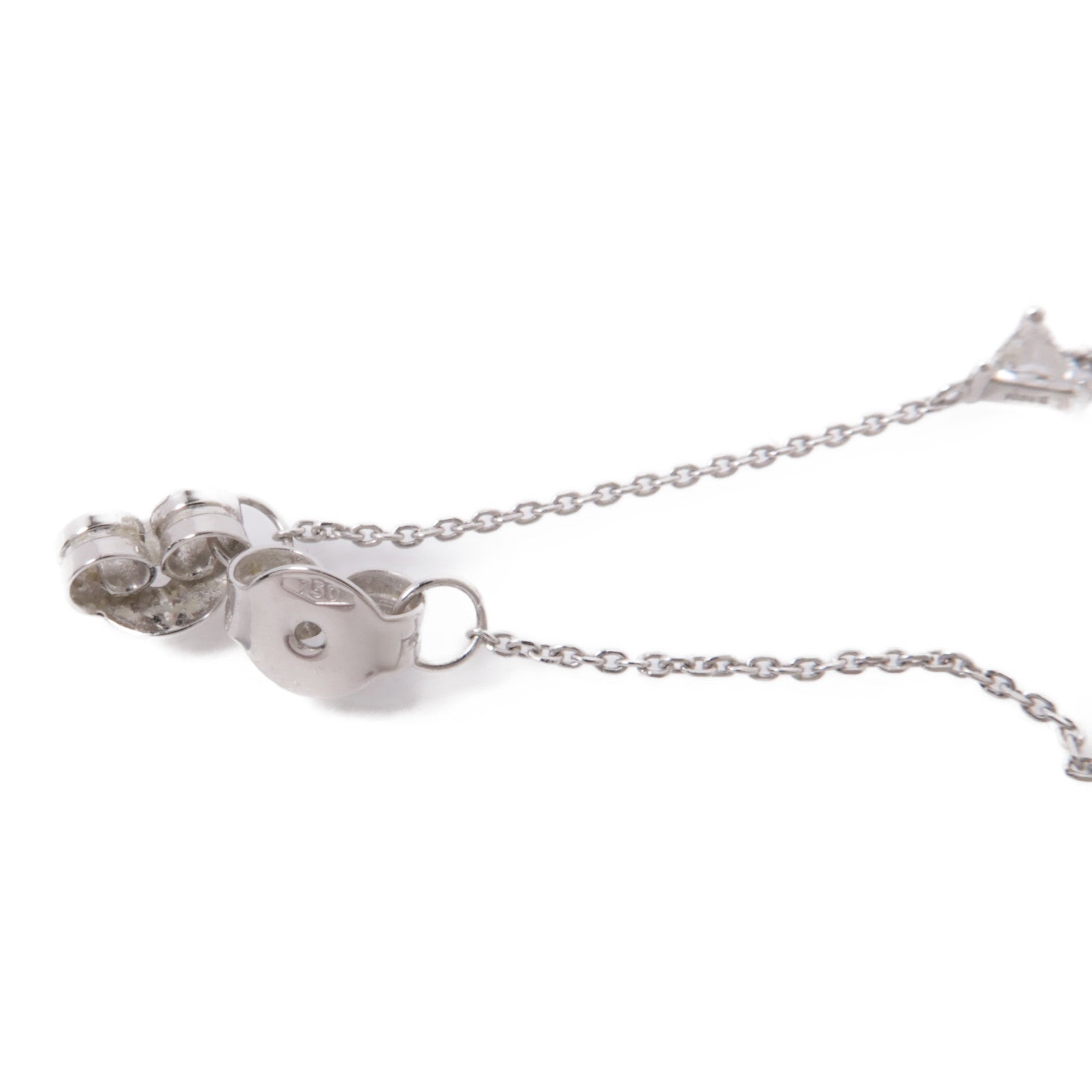 JEWELRY 18K白金Diamond Earrings鑽石耳環