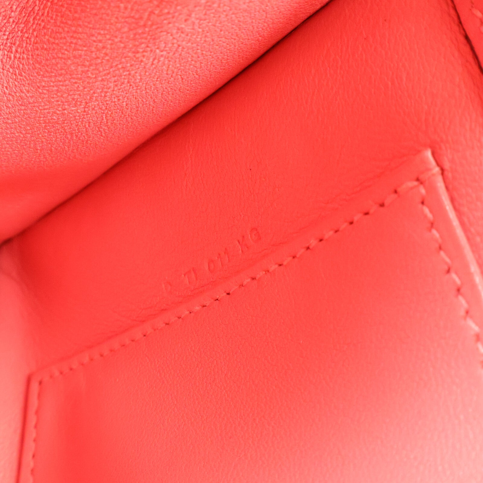 HERMES Evercolor皮革Kelly Danse肩背袋Rose Azalee