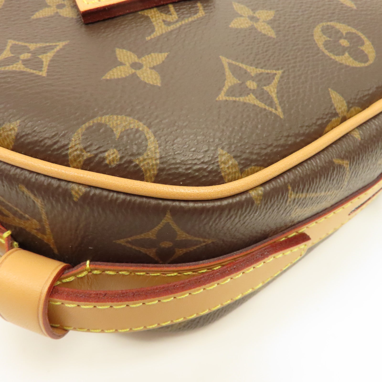 LOUIS VUITTON Monogram Boite Chapeau Souple MM金扣肩背袋啡色