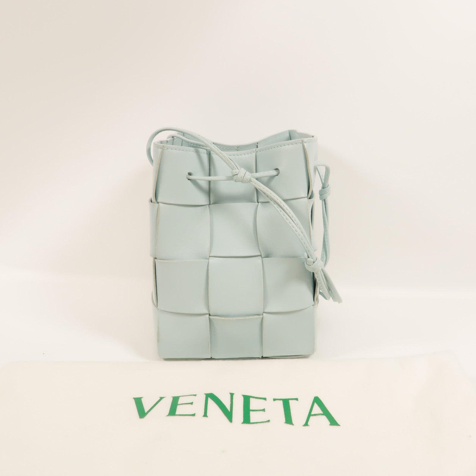 BOTTEGA VENETA 羊皮皮革Small Cassette Coss-Body Bucket肩背袋