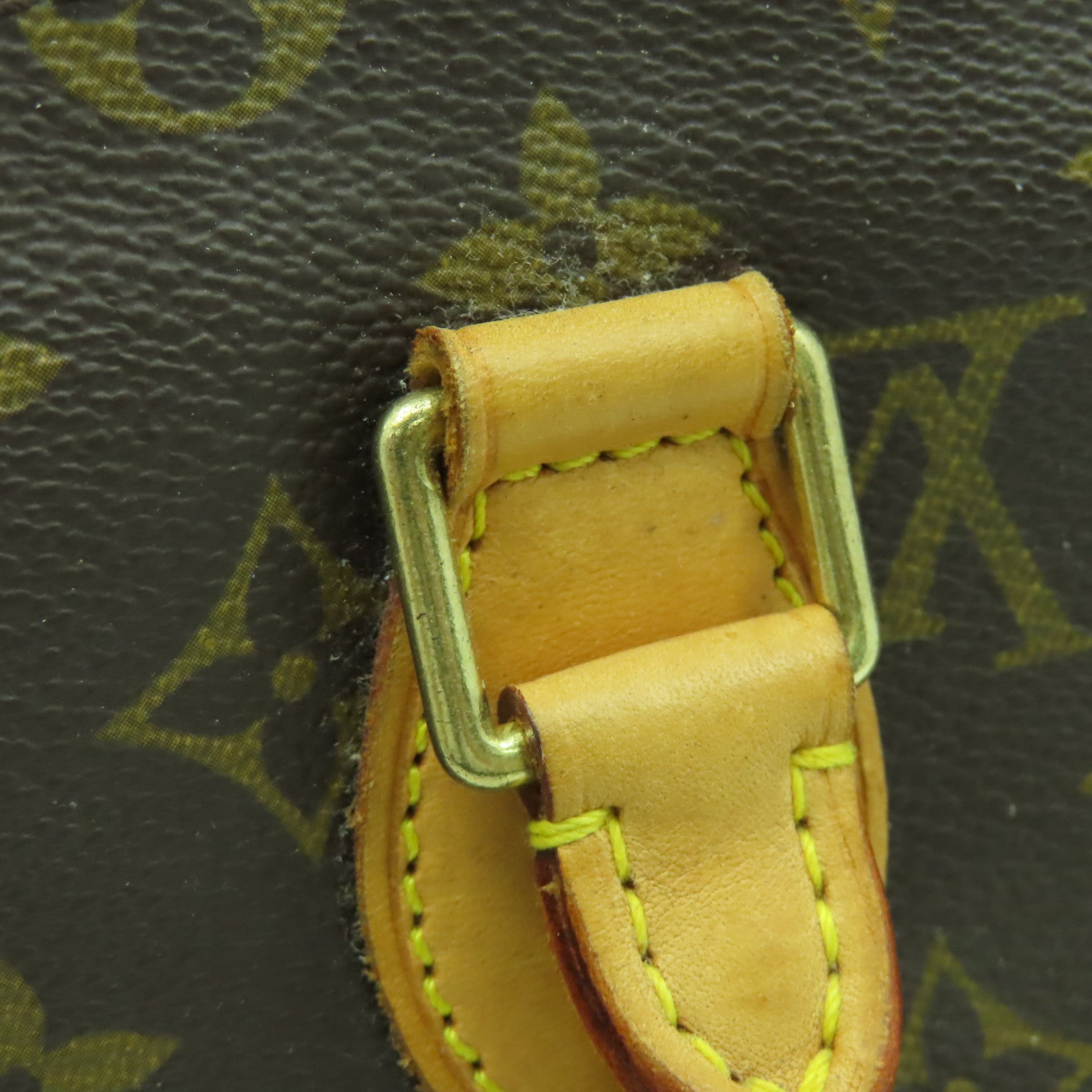 LOUIS VUITTON Monogram Popincourt金扣手挽袋啡色