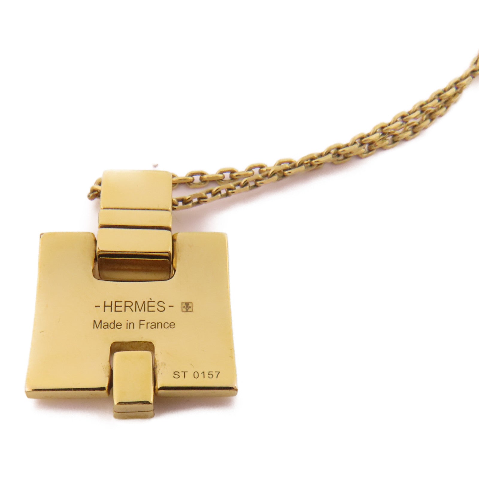 HERMES 金屬Eileen Pendant項鍊