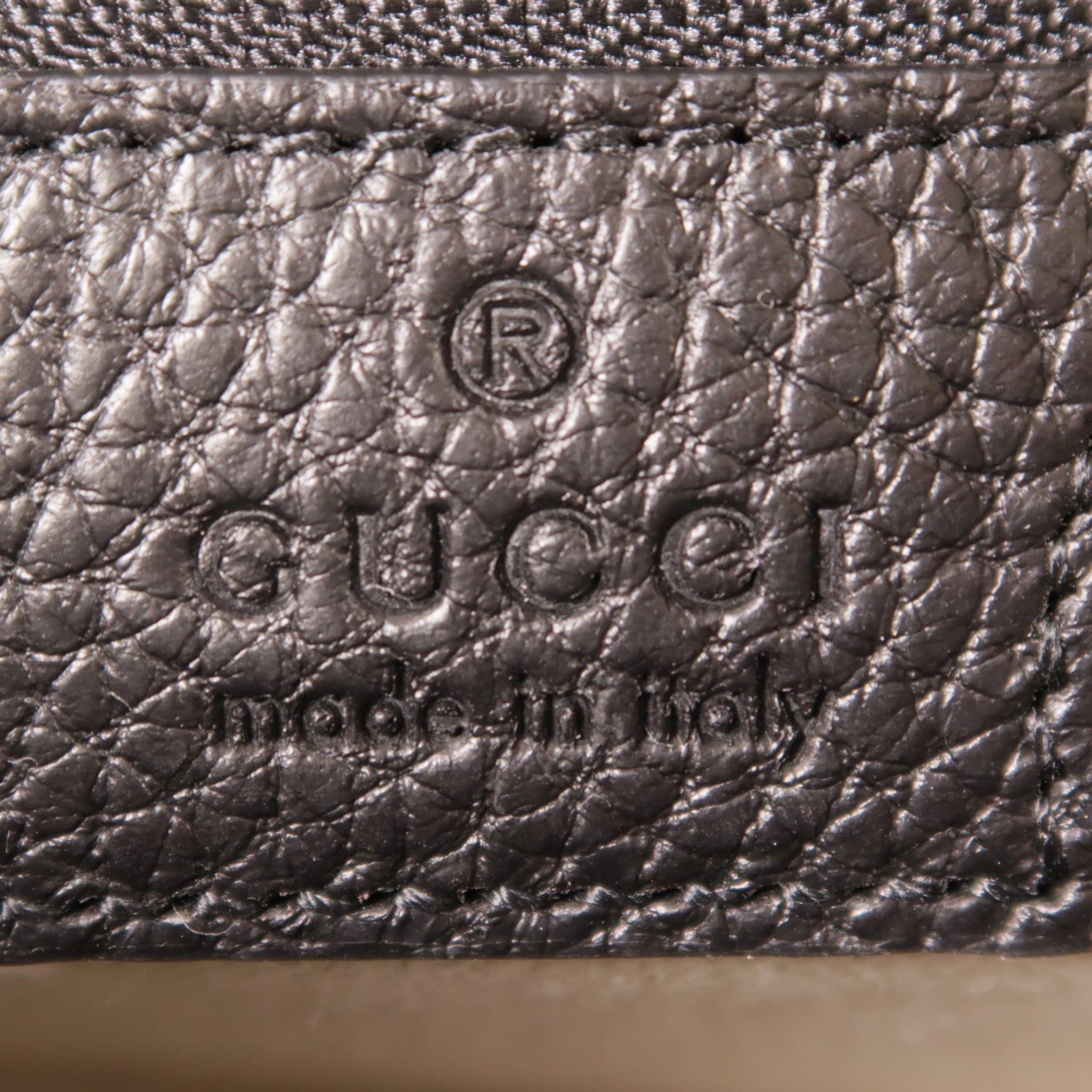 GUCCI 【激減優惠】皮革GG Jumbo Small Bag銀扣肩背袋
